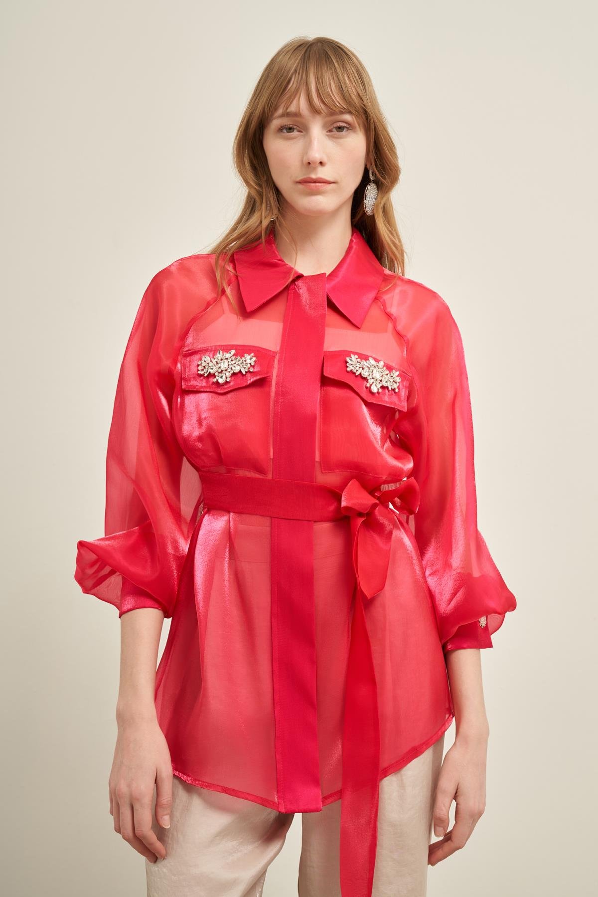 Ftz Organze Kap Fuşya 31022