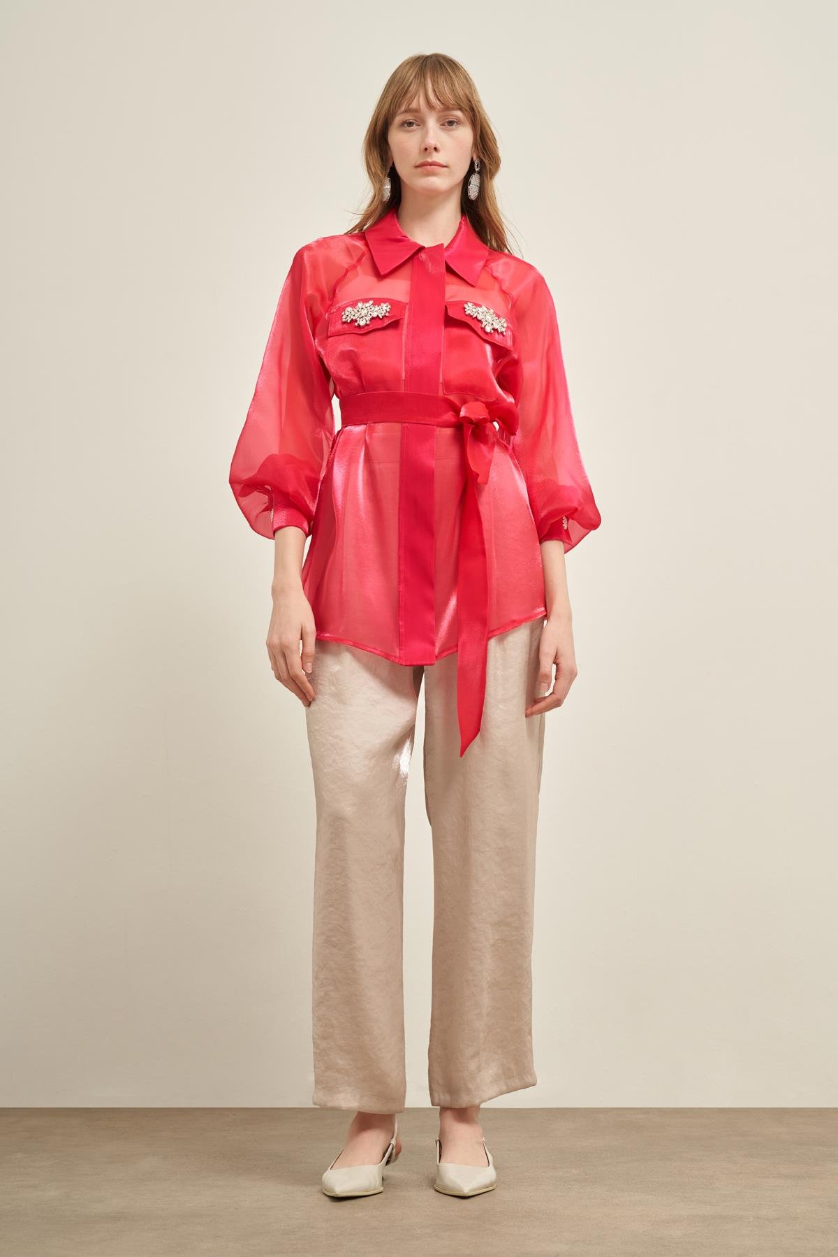 Ftz Organze Kap Fuşya 31022