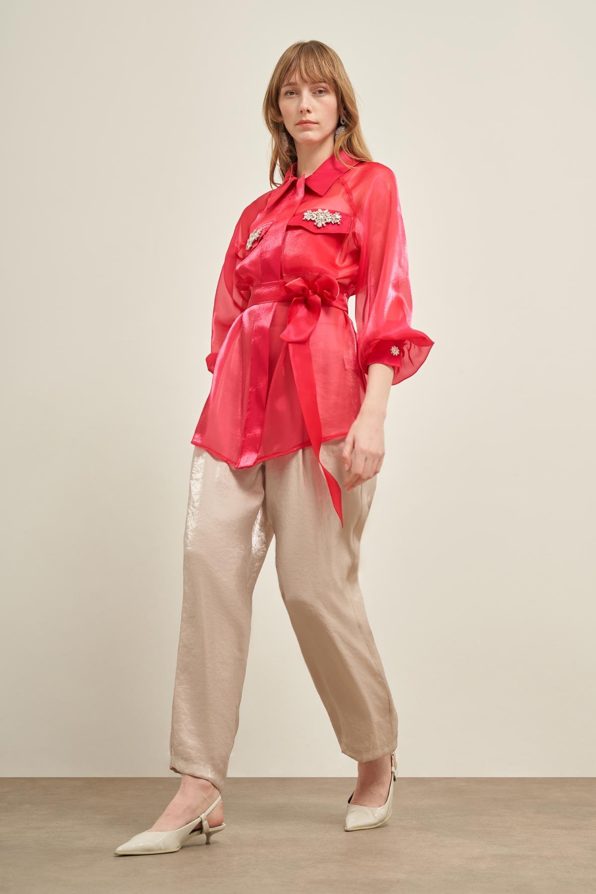 Ftz Organze Kap Fuşya 31022