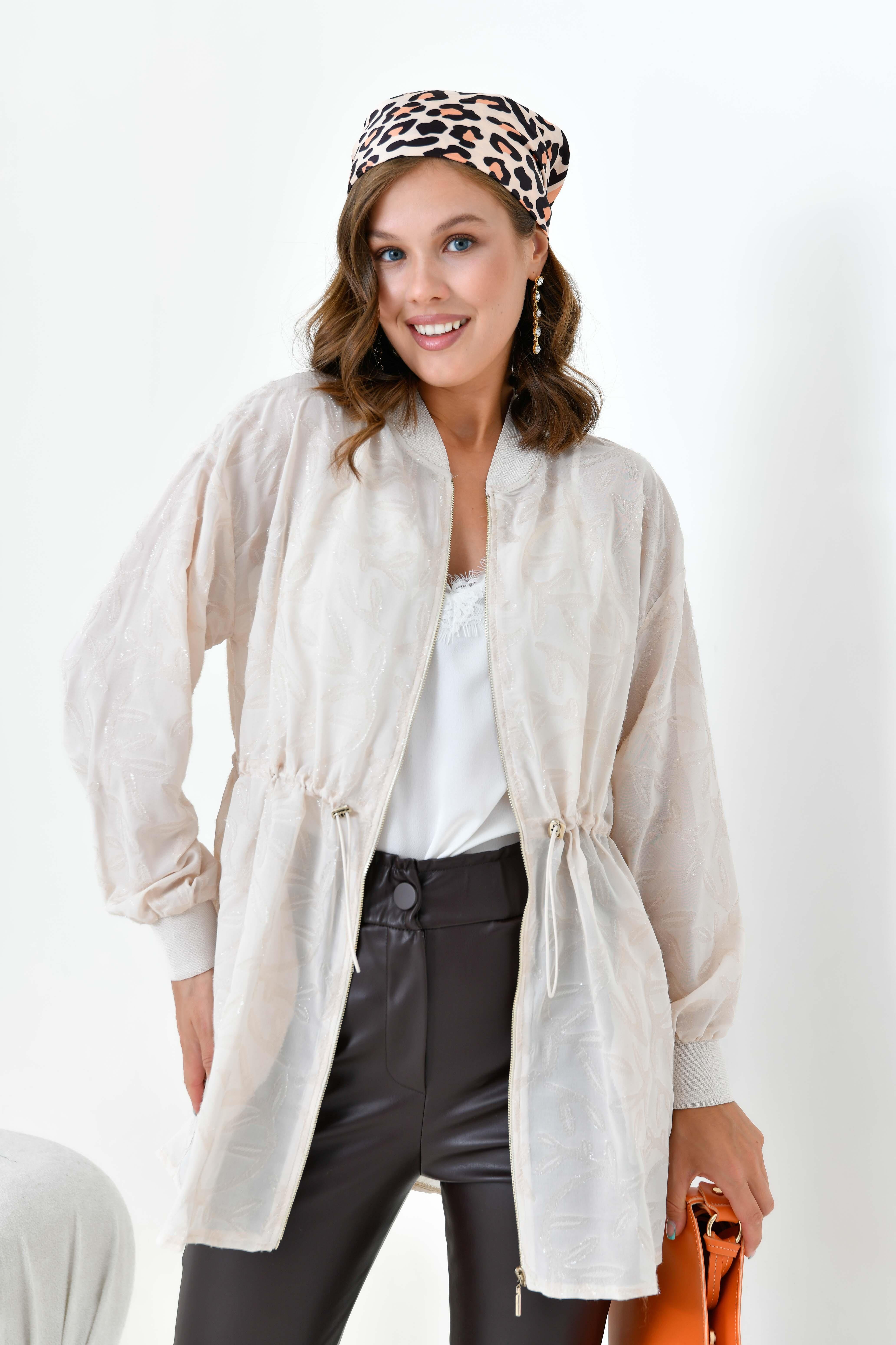 Ftz Women Bayan Kesme Cap Beige 30853