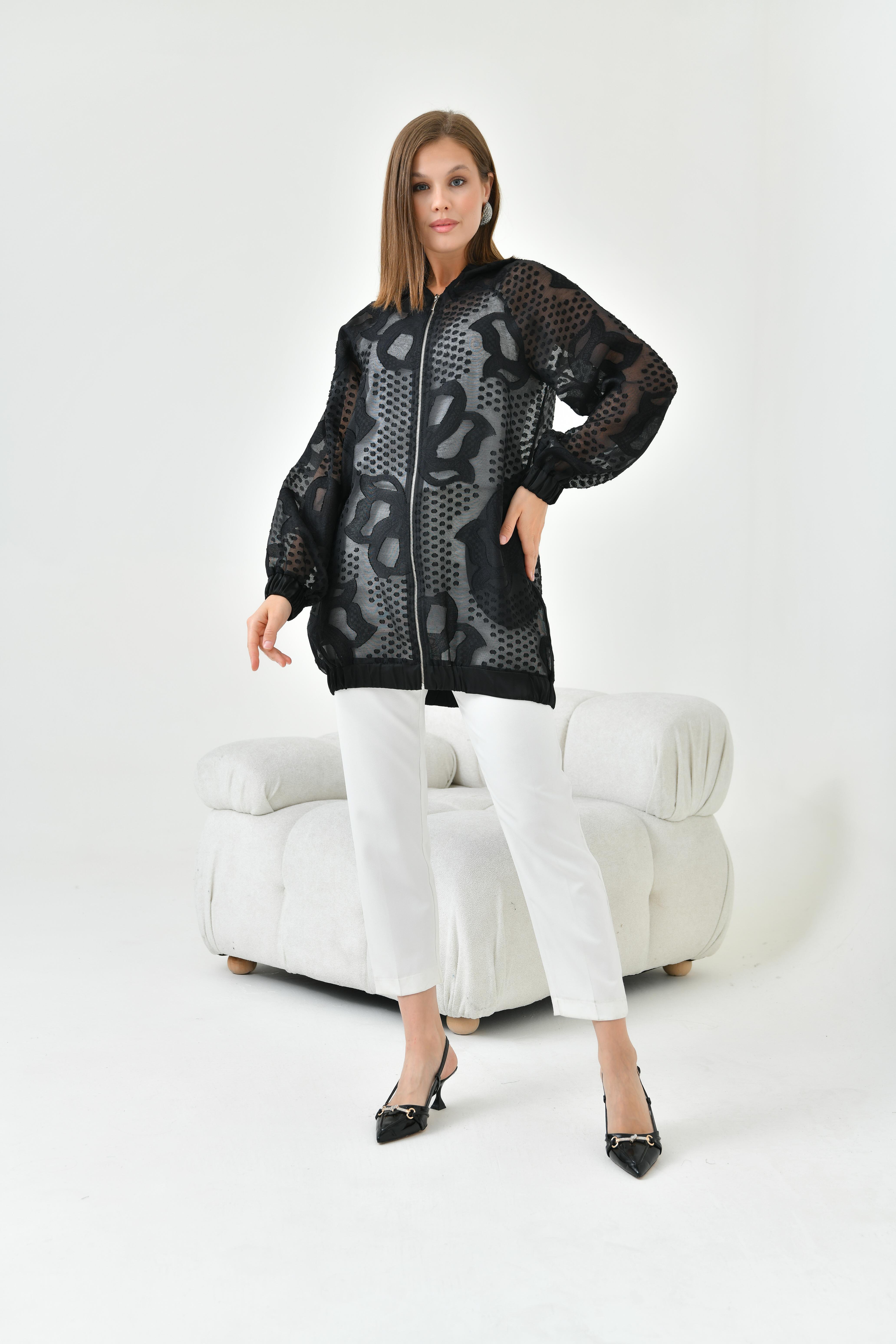 FTZ WOMEN BAYAN KESME JAKAR CAP Siyah 30845