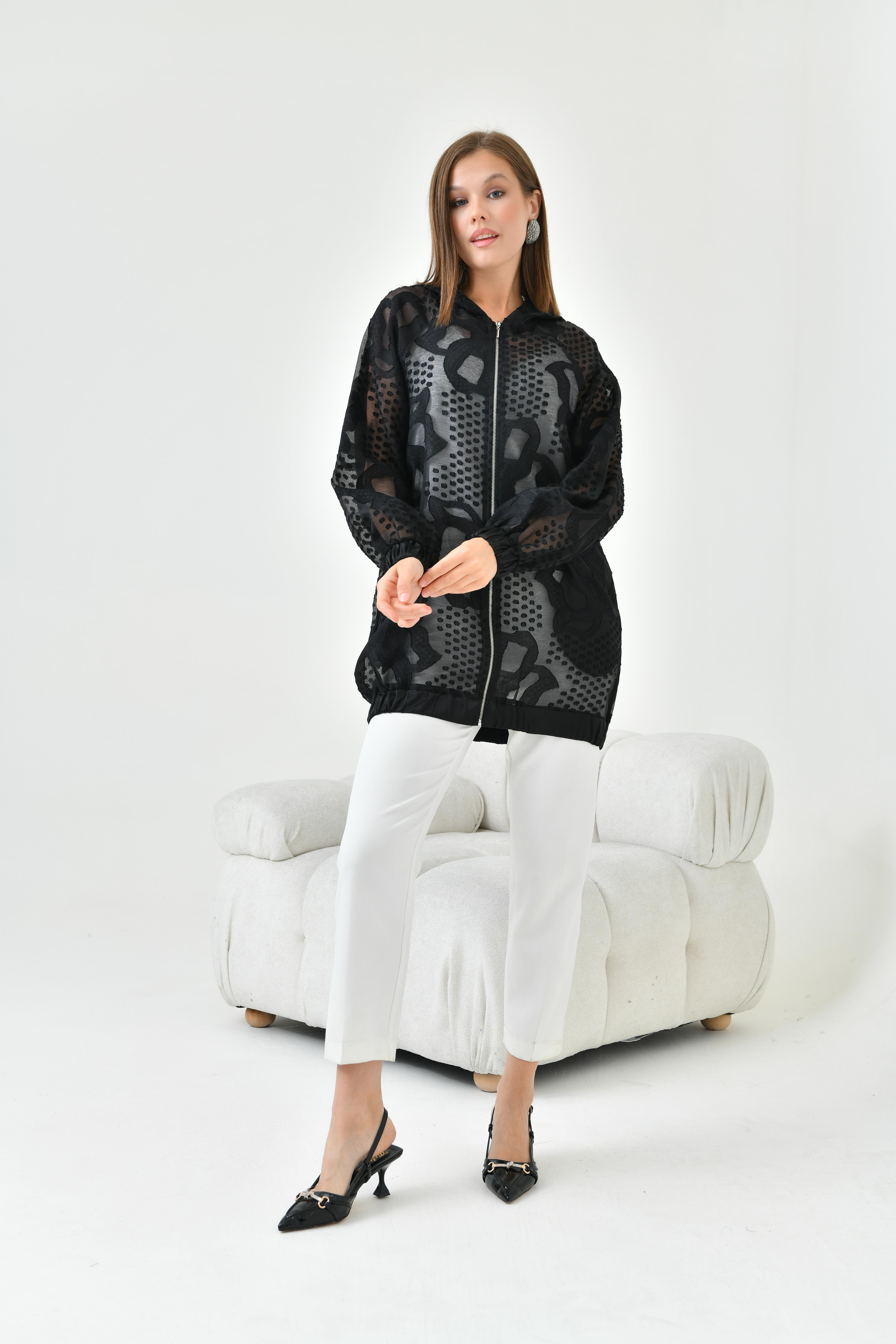 FTZ WOMEN BAYAN KESME JAKAR CAP Siyah 30845