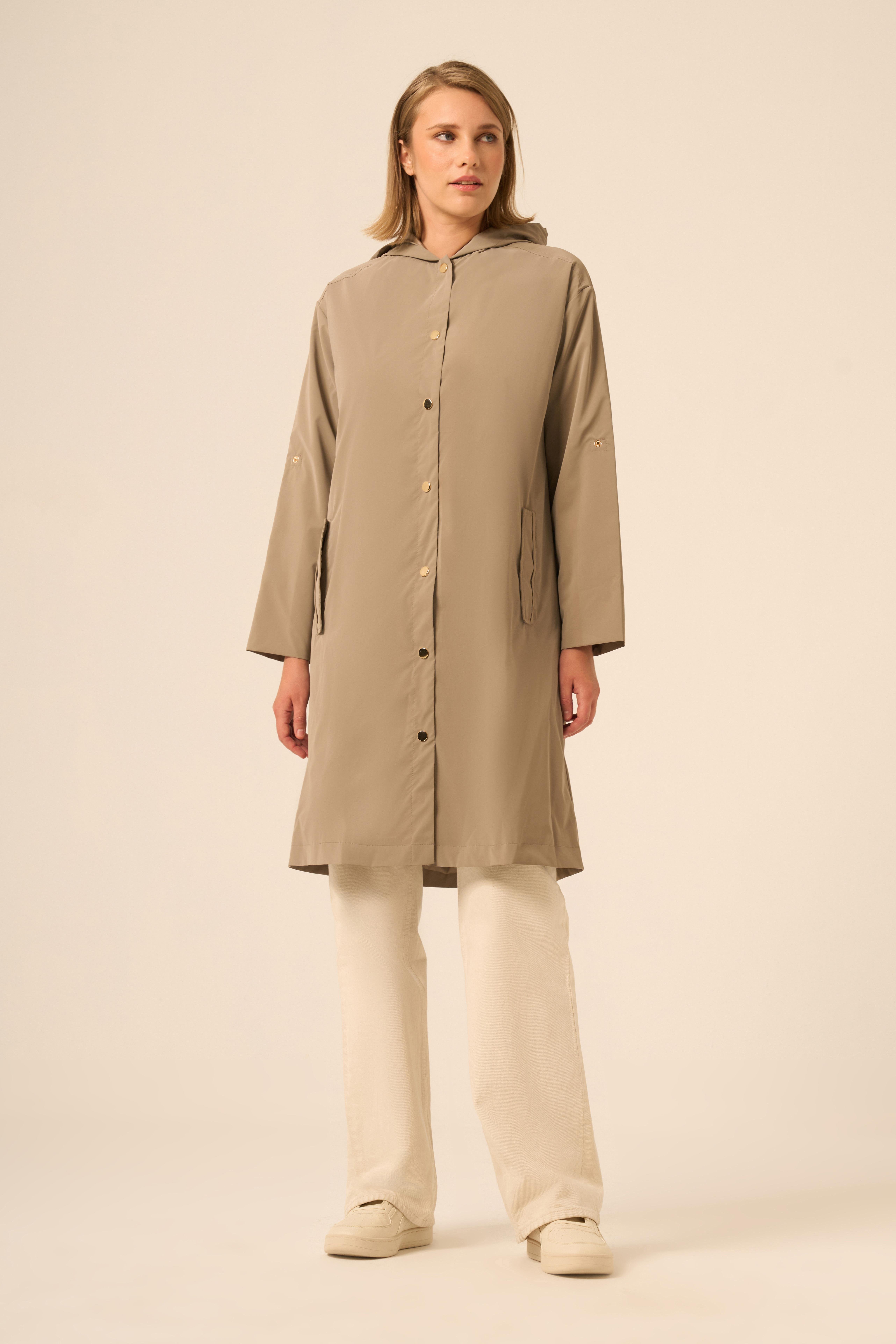 FTZ Women BAYAN TRENÇ KAP  Vizon 31237