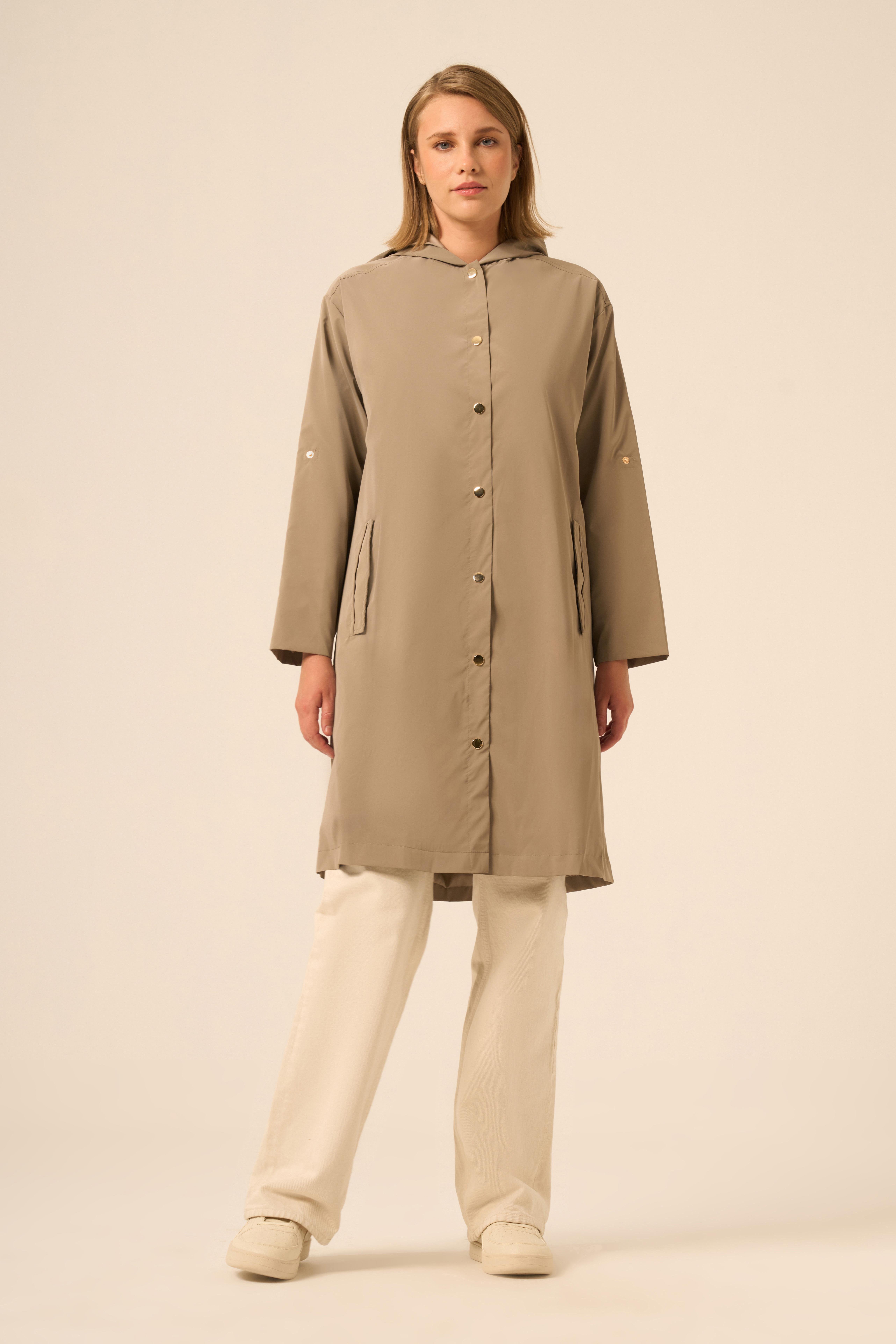 FTZ Women BAYAN TRENÇ KAP  Vizon 31237