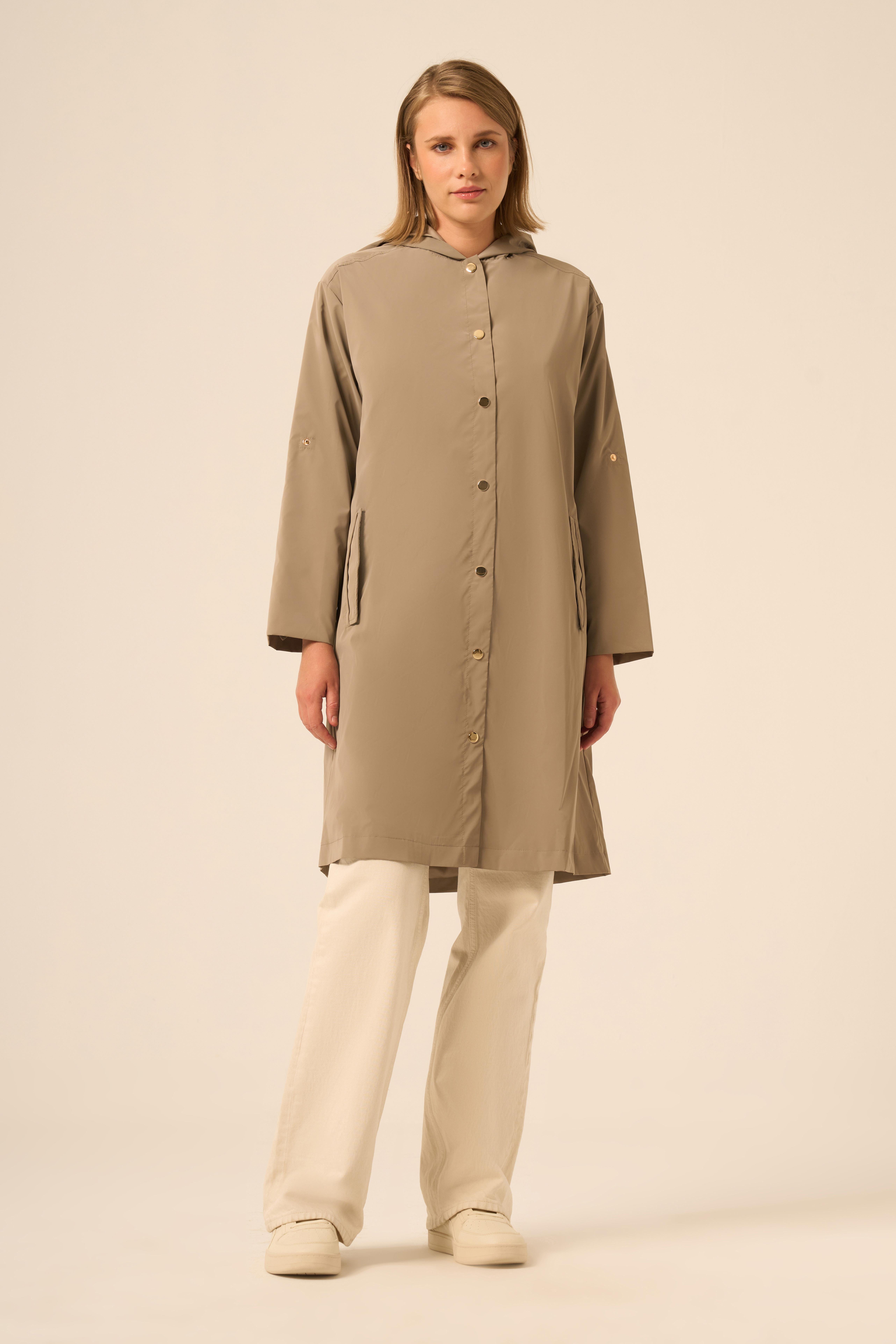 FTZ Women BAYAN TRENÇ KAP  Vizon 31237