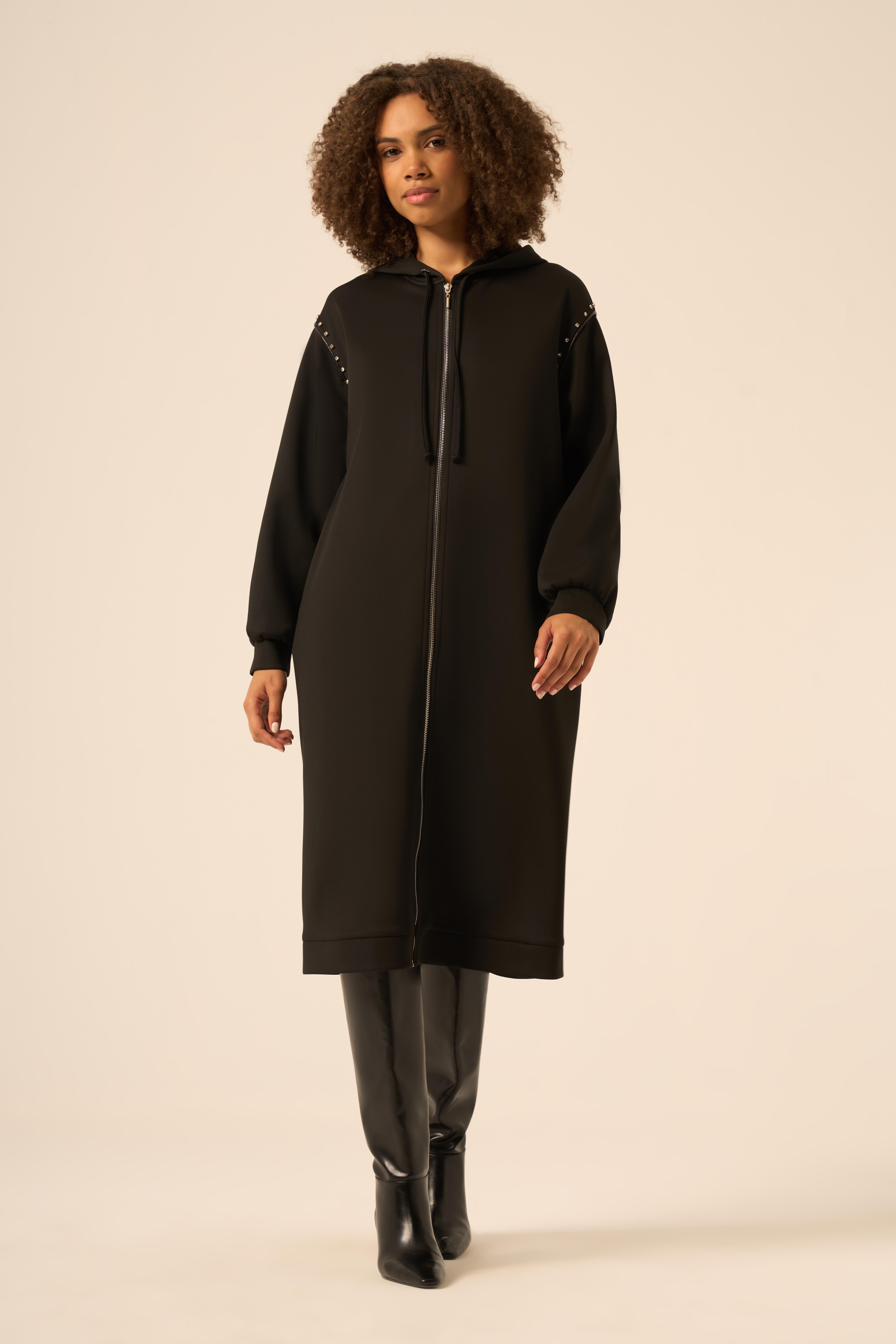 FTZ Women Ftz Taş Detay Kap  Siyah 31215