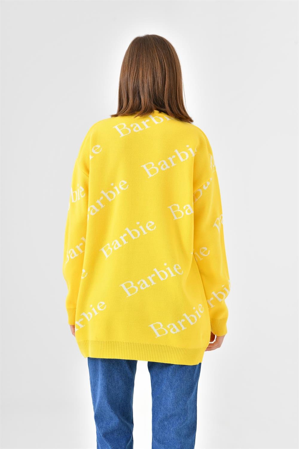 Ftz Women Kadın Barbie Kazak Sarı