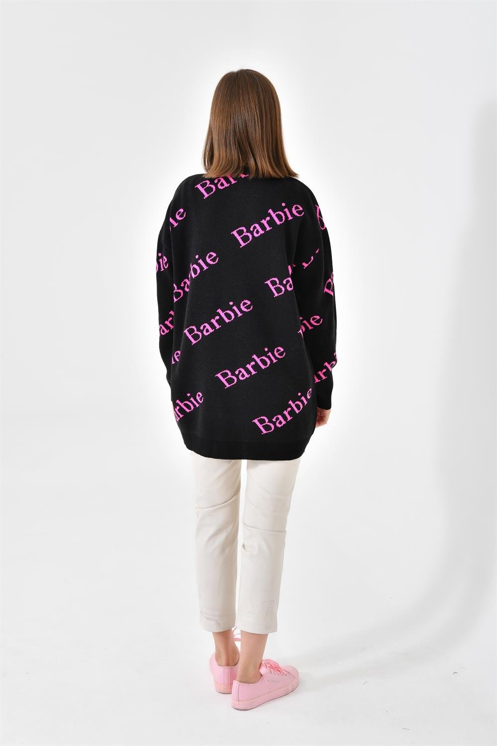 Ftz Women Kadın Barbie Kazak Siyah