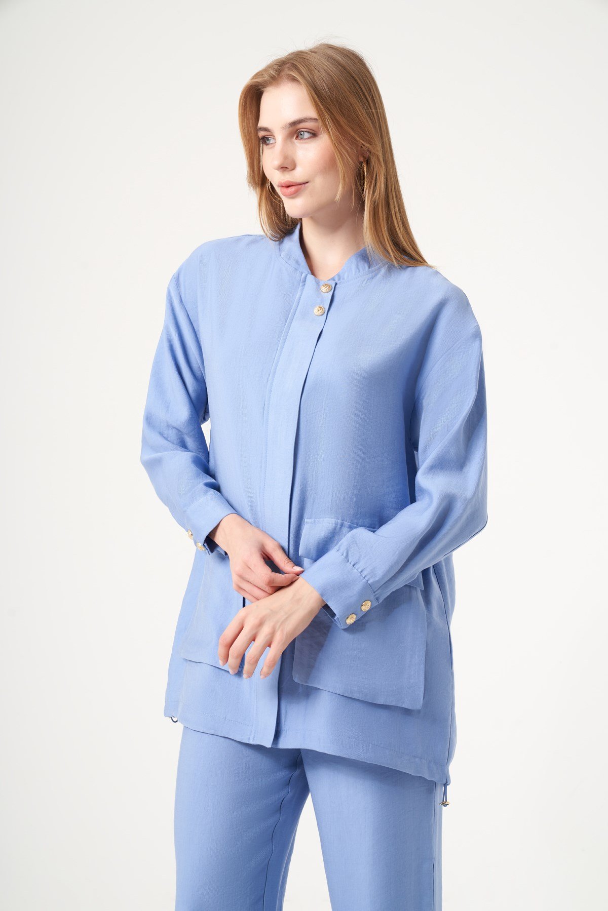 FTZ Women Kadın Begonya Takım  Mavi 31090