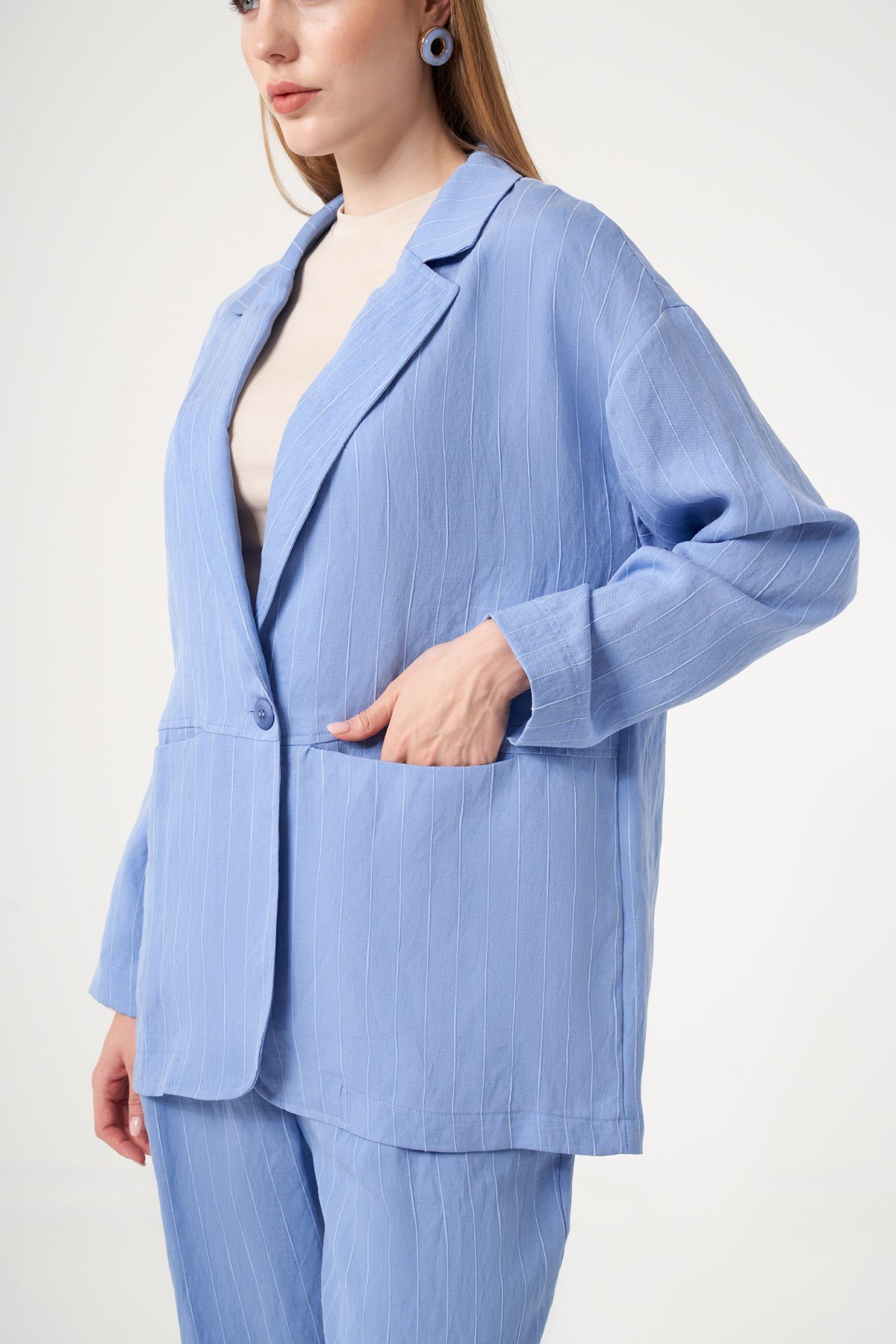 FTZ Women Kadın Begonya Takım  Mavi 31512