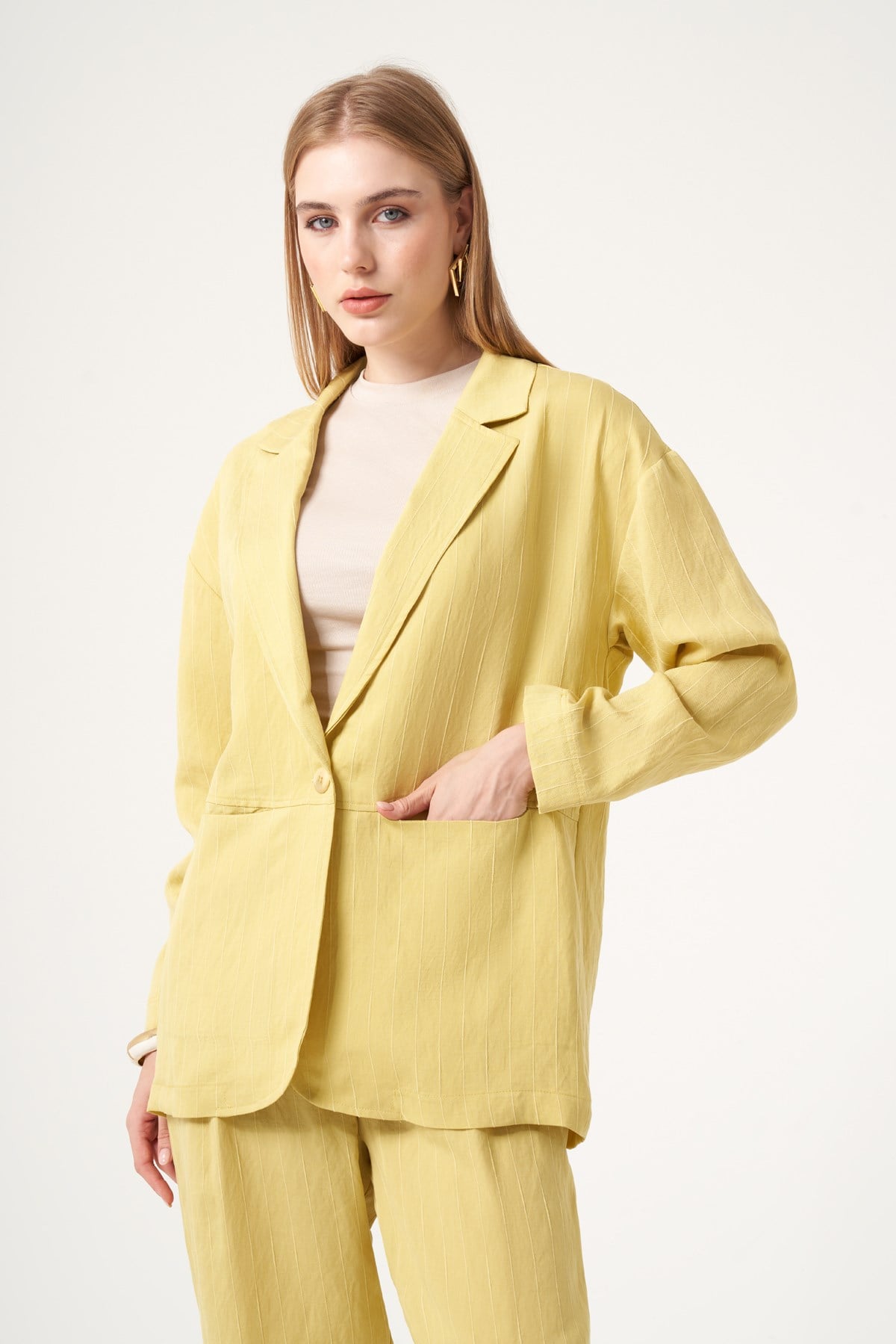 FTZ Women Kadın Begonya Takım  Sarı 31512