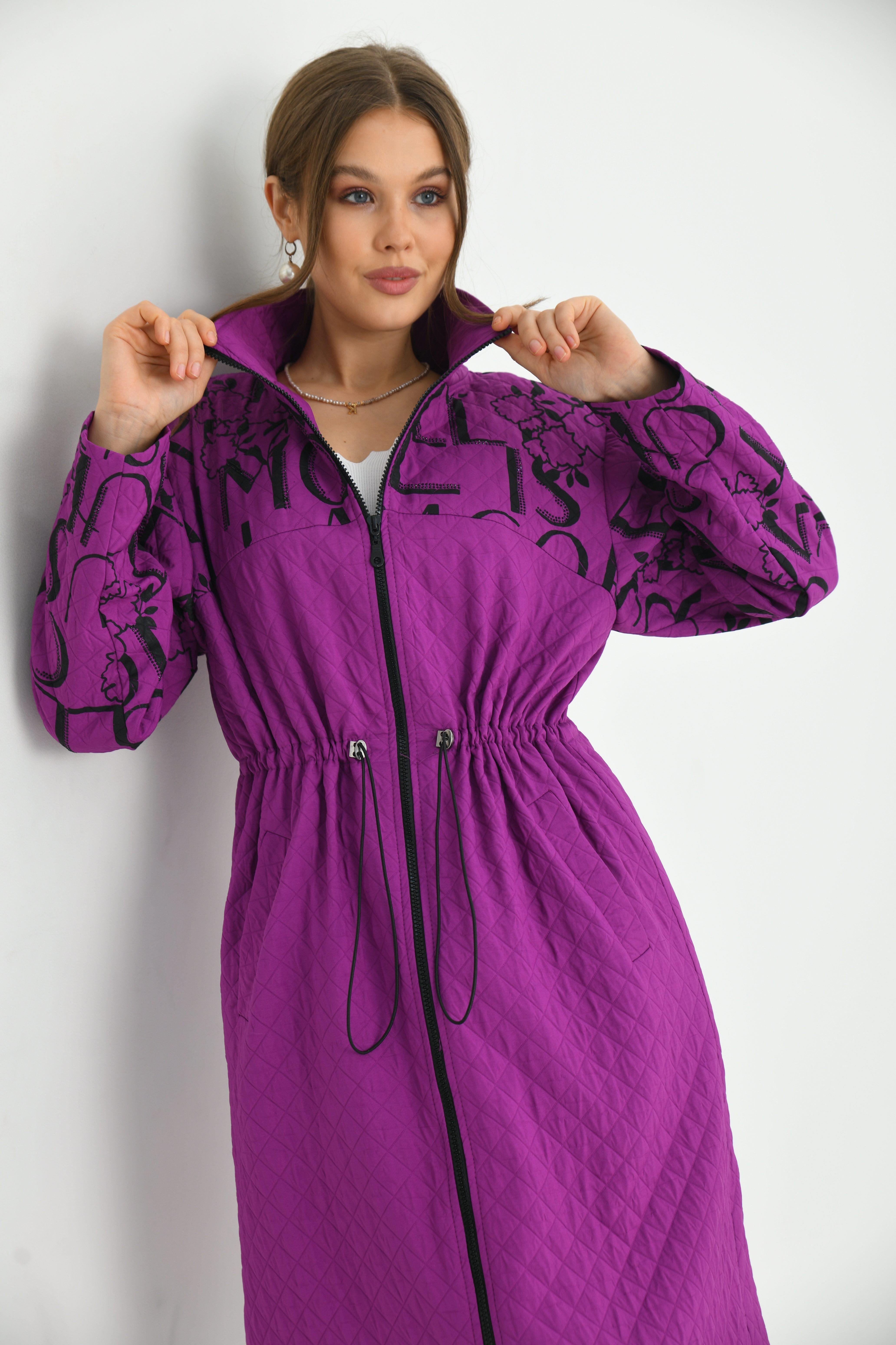 FTZ Women Kadın Capitone Cap  Mor 30250