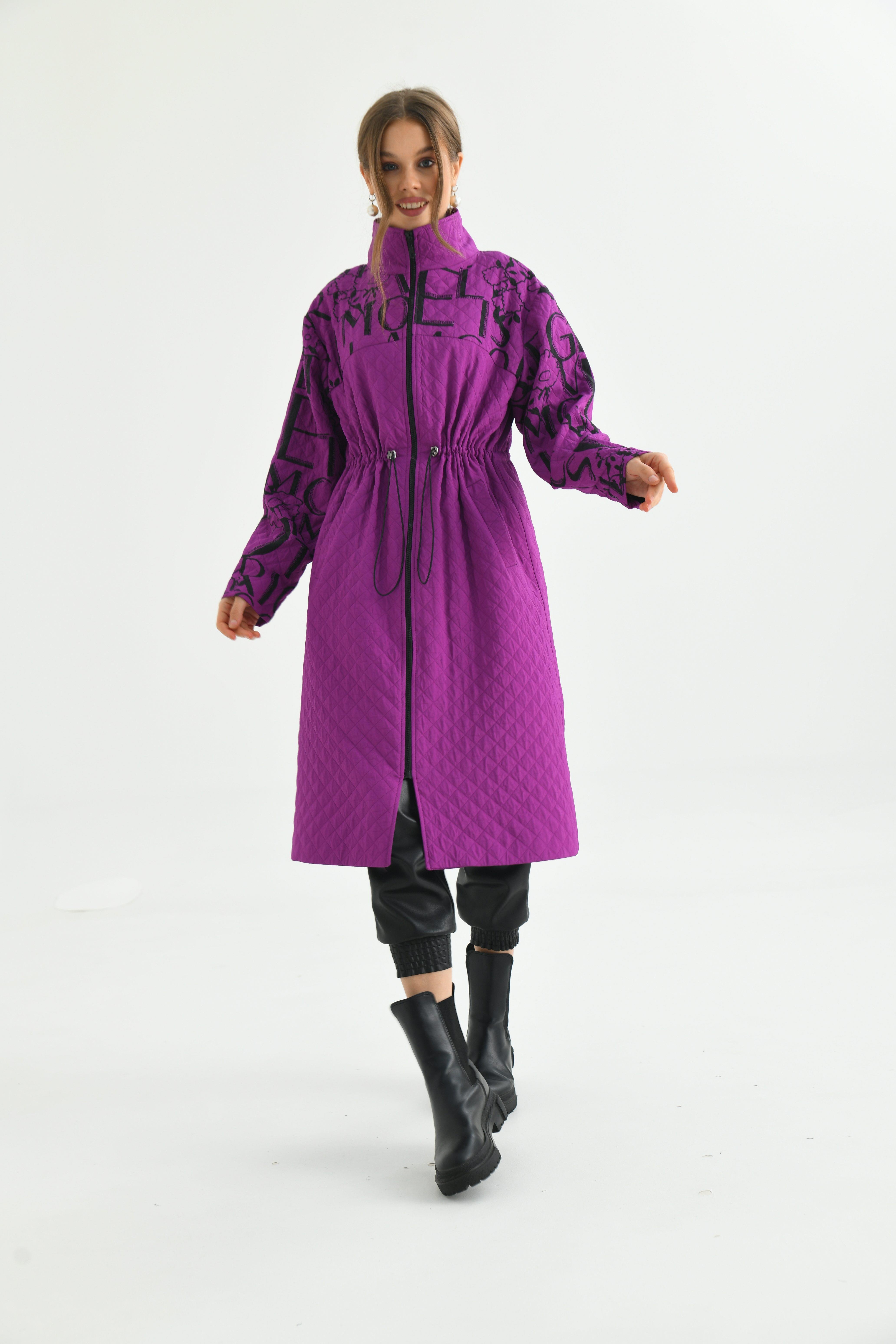 FTZ Women Kadın Capitone Cap  Mor 30250