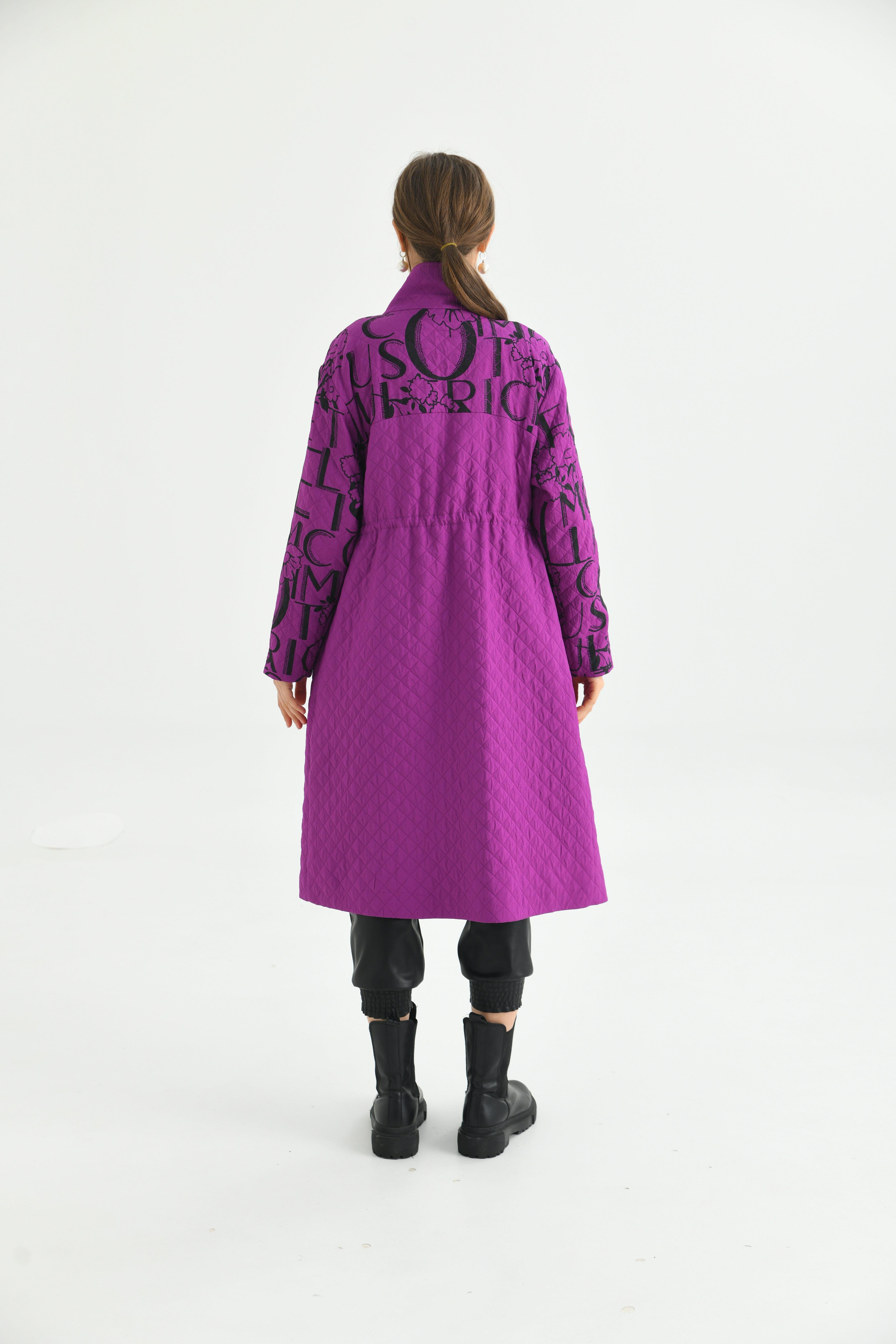 FTZ Women Kadın Capitone Cap  Mor 30250