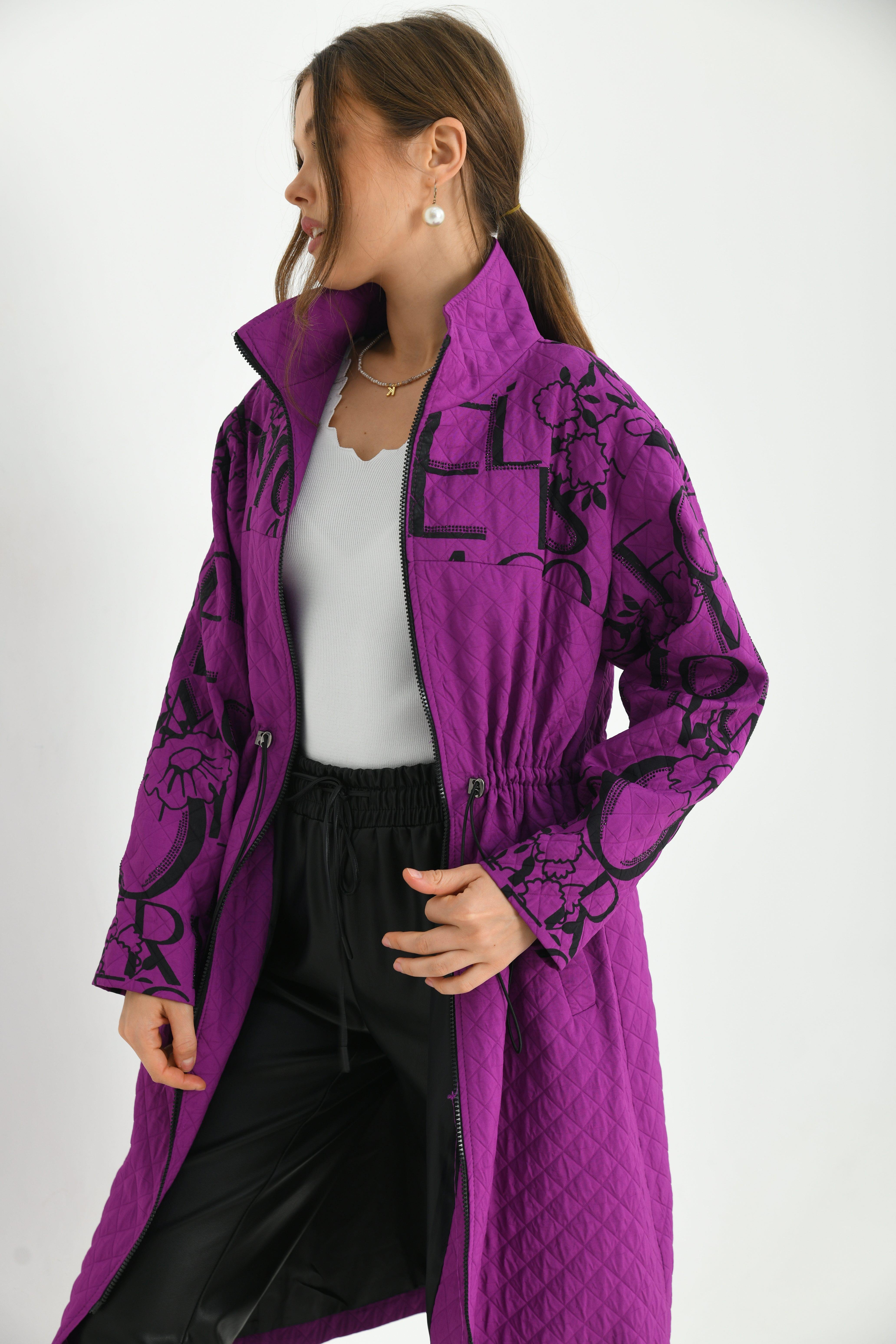 FTZ Women Kadın Capitone Cap  Mor 30250