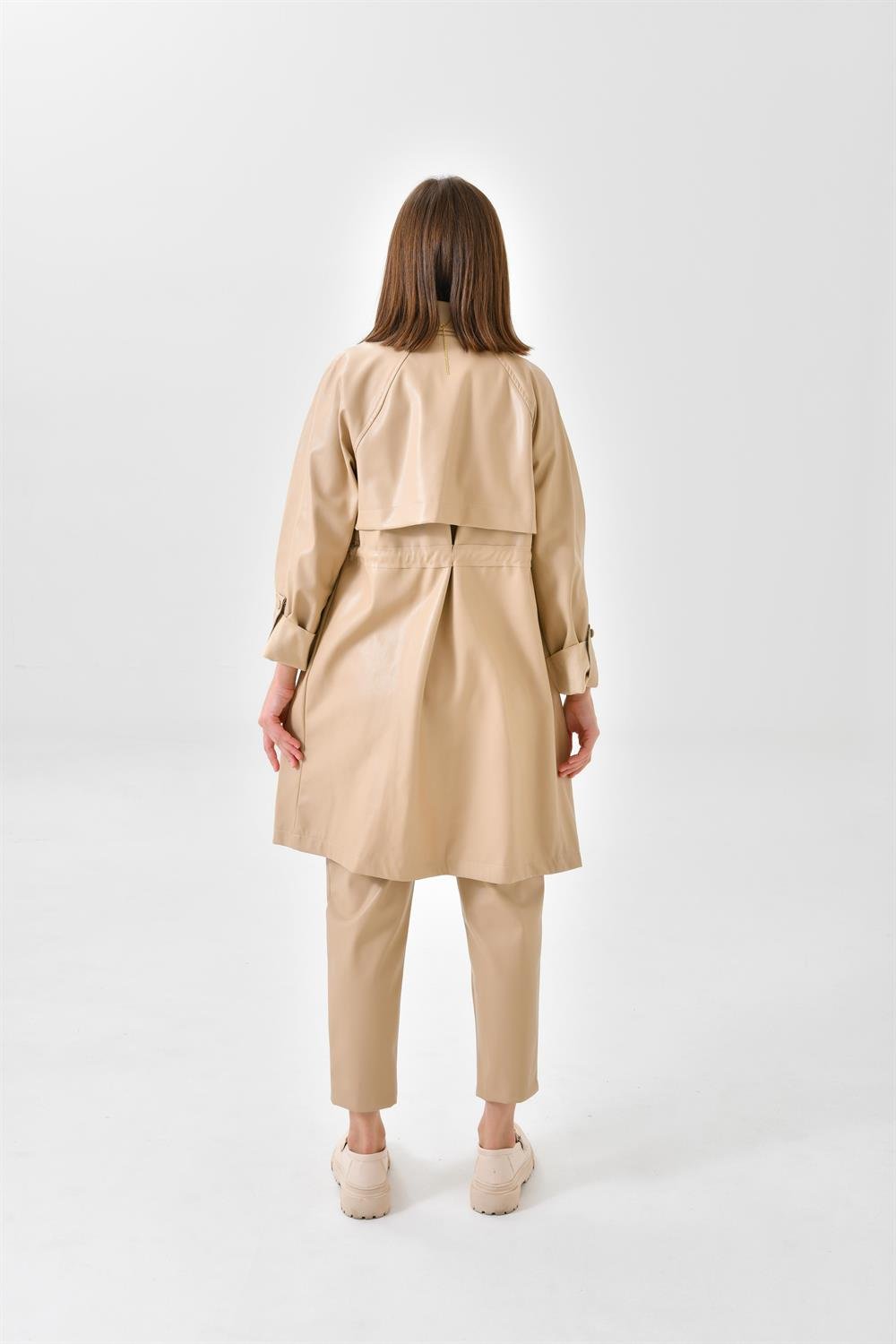 FTZ Women Kadın Deri Kap Camel