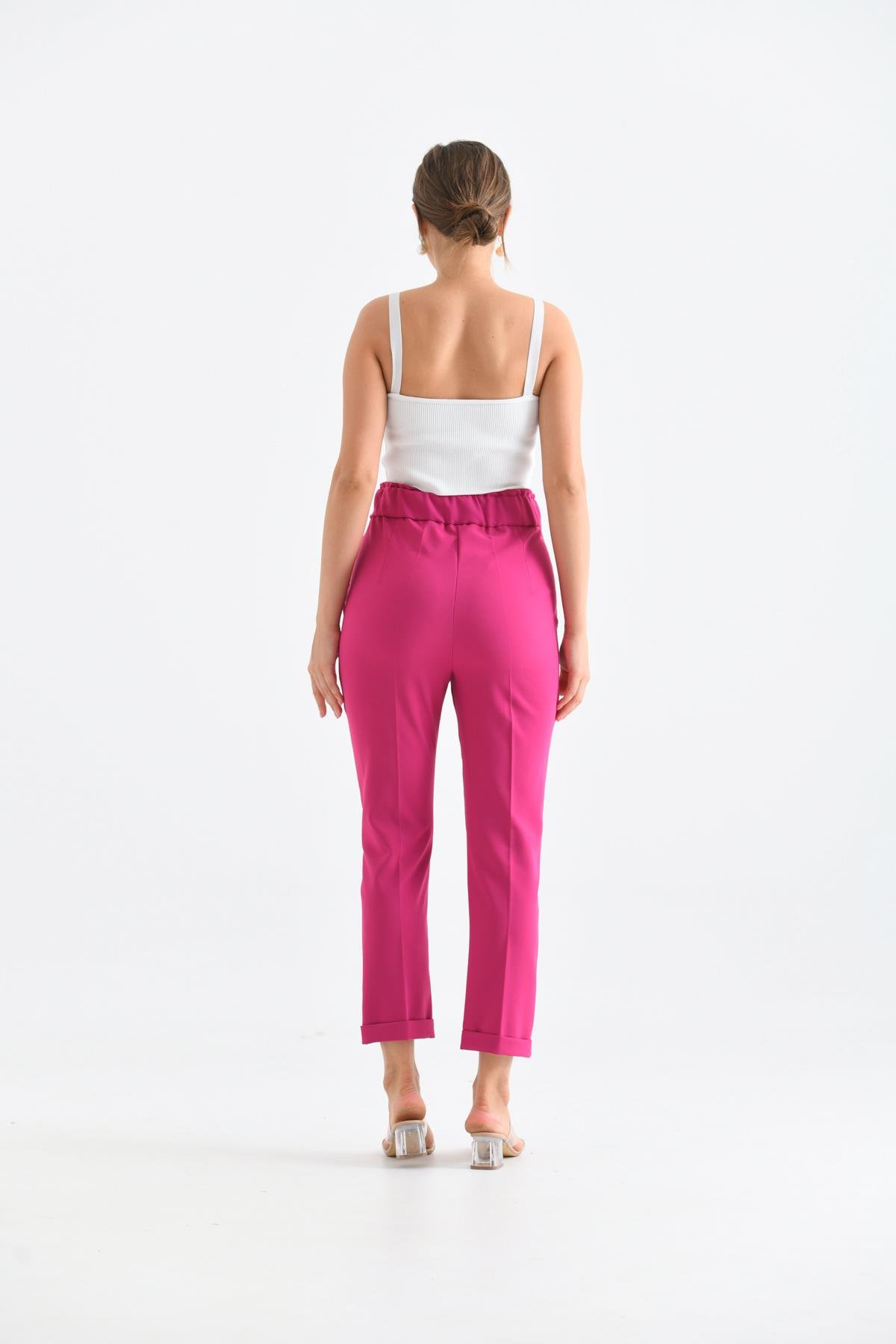 FTZ Women Kadın Douable Crep  Fuşya 30170