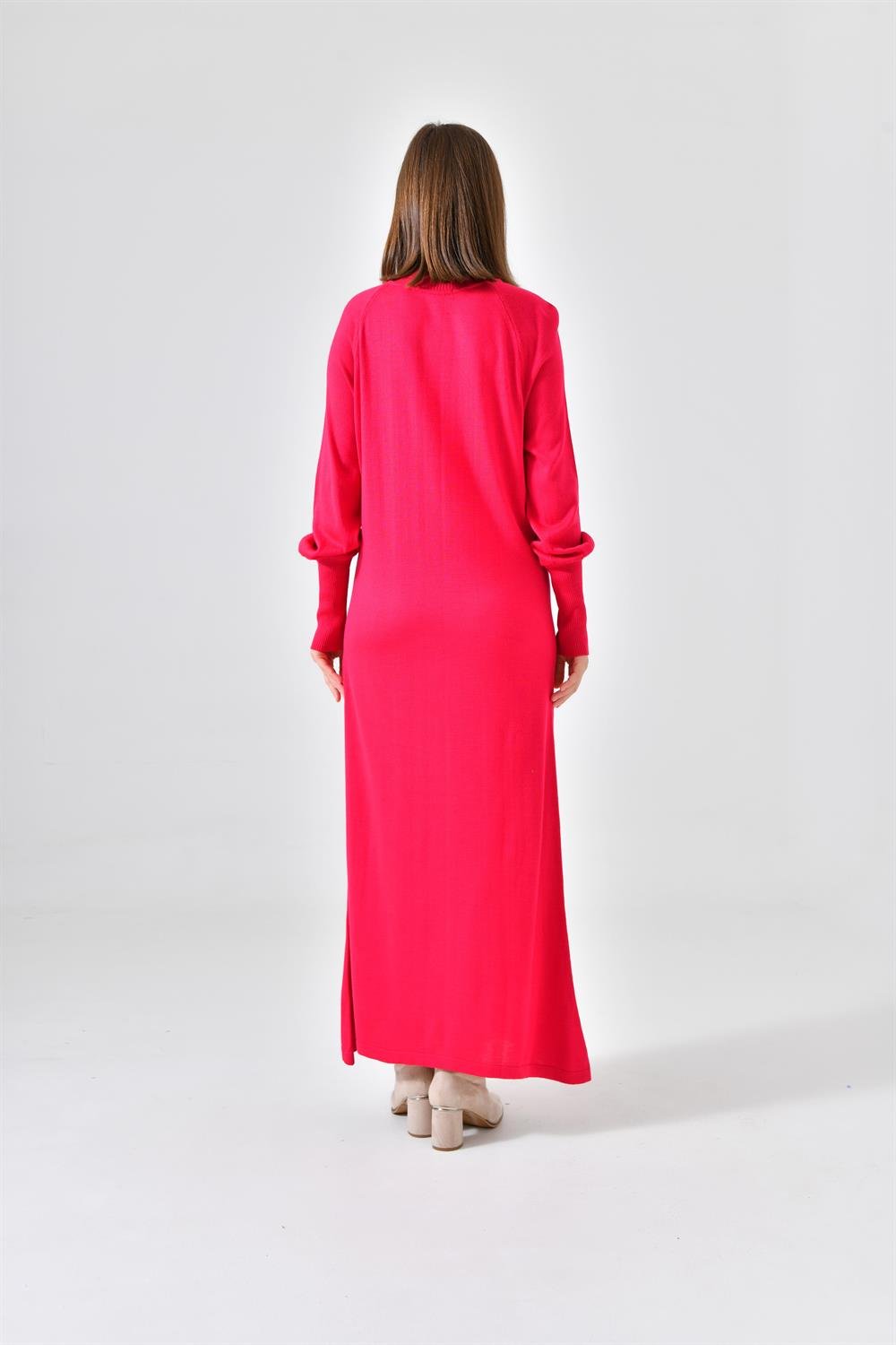 Ftz Women Kadın Düz Basic Tunik Fuşya 20677