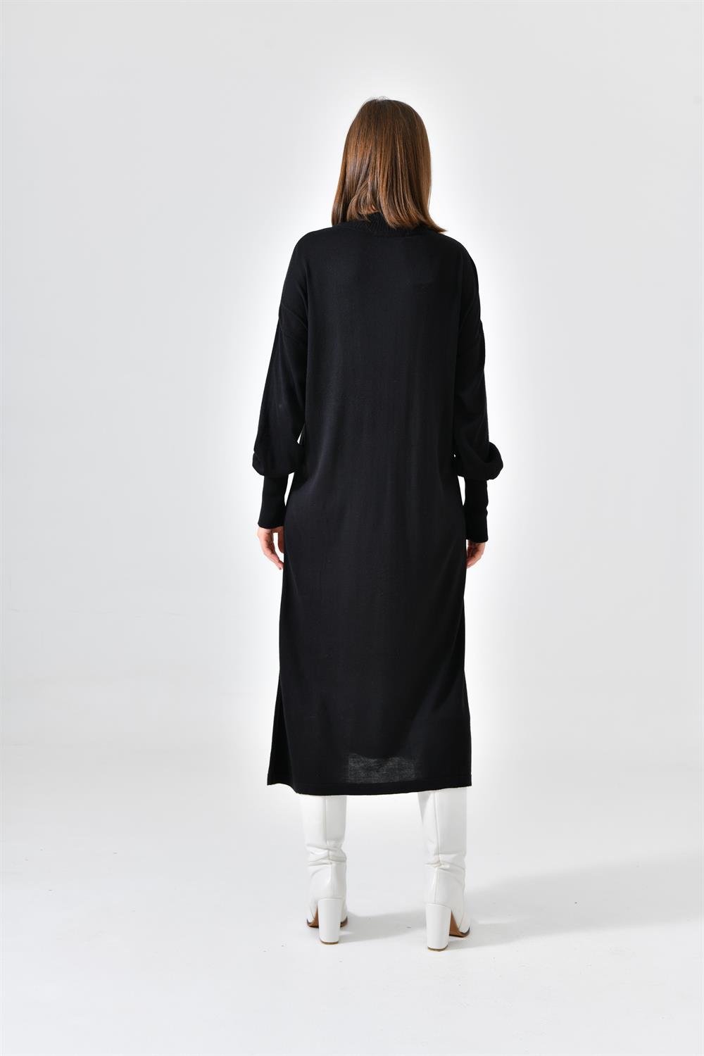 Ftz Women Kadın DÜz Basic Tunik Siyah 20678