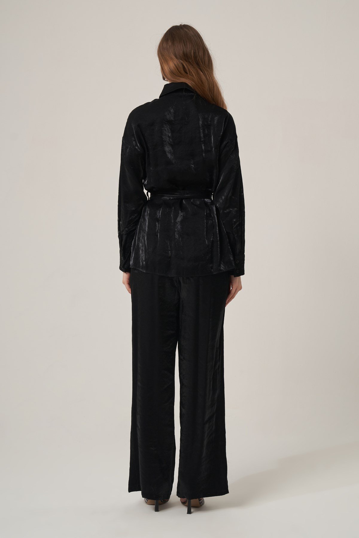 FTZ Women Kadın Glitery Takım  Siyah 31386