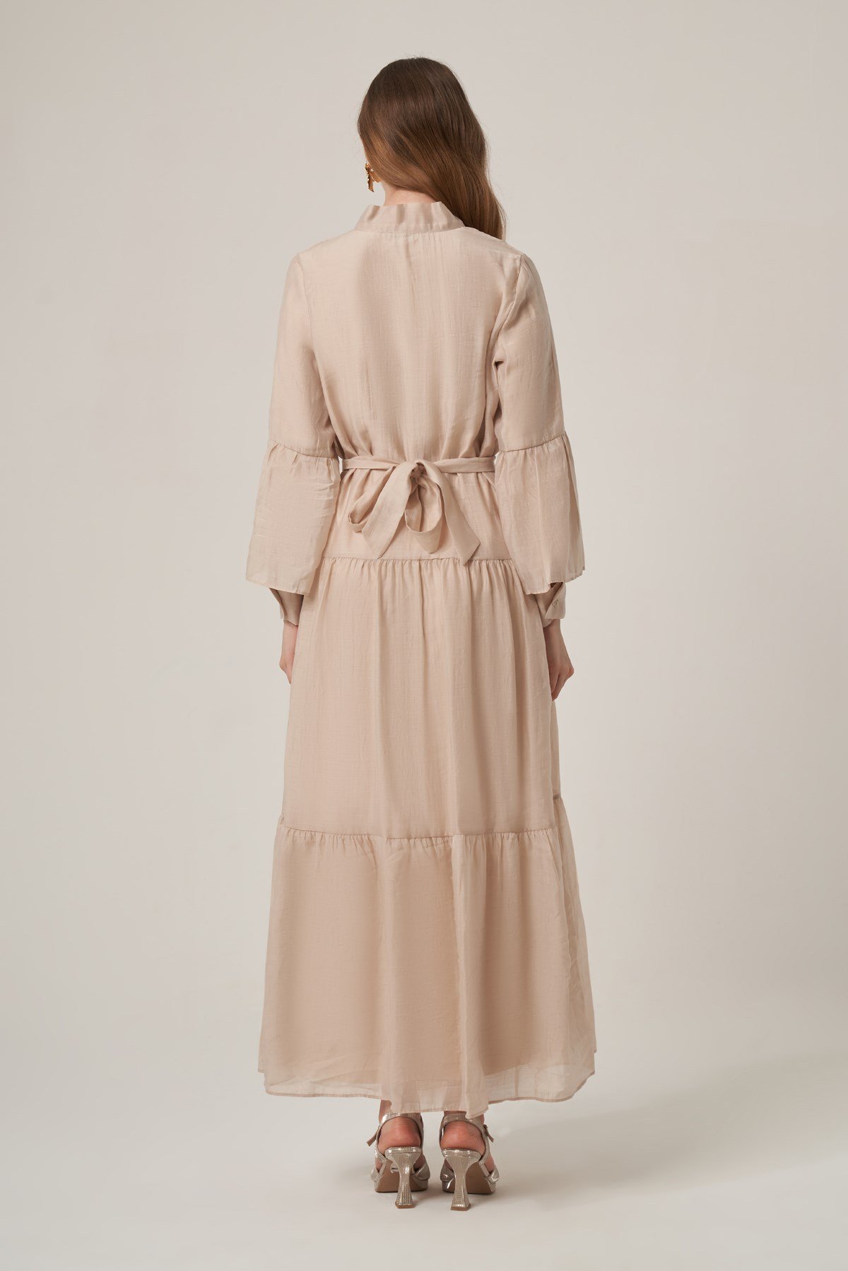 FTZ Women Kadın Helena Elbise  Beige 31408
