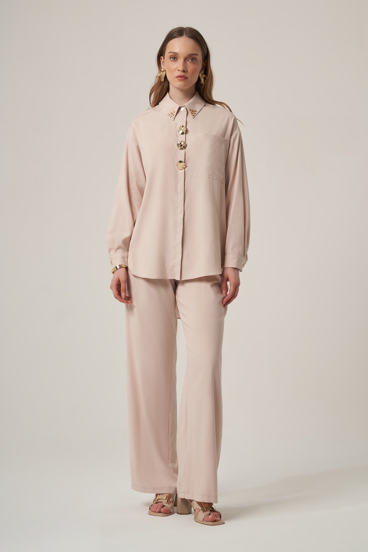 FTZ Women Kadın Kapella Takım  Beige 31424