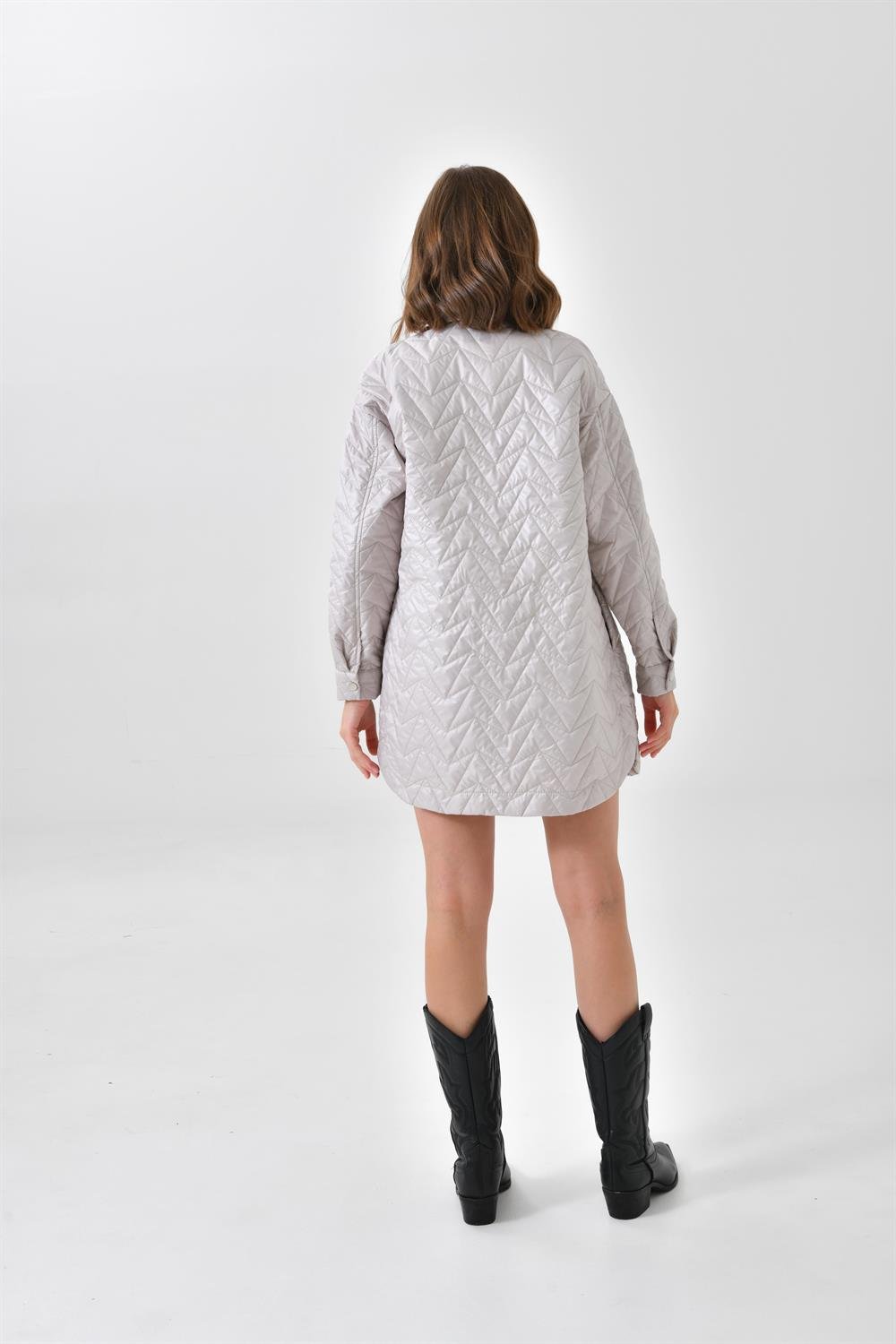 Ftz Women Kadın Kapitoneli Kap Taş