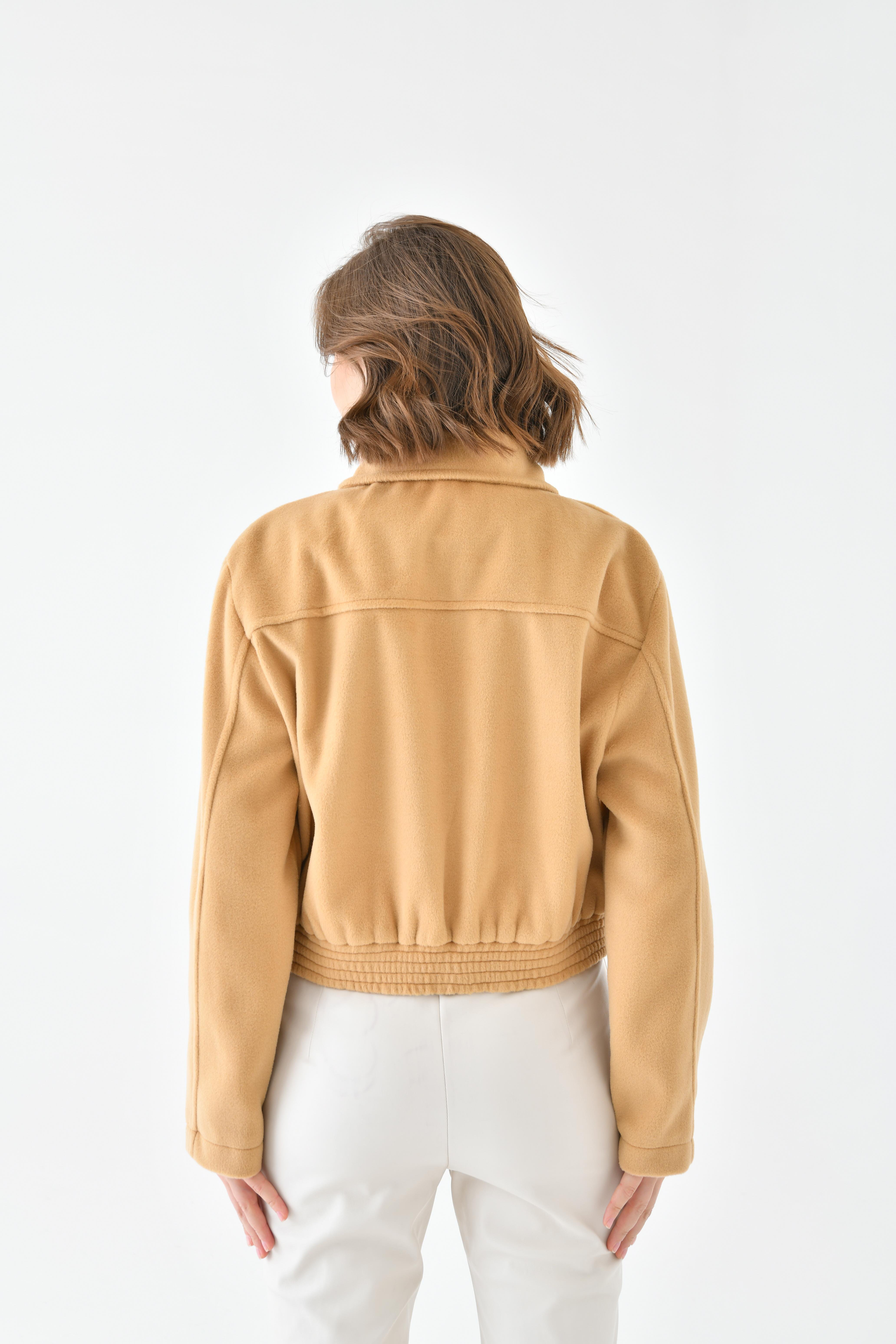 FTZ Women Kadın Kaşe Ceket Camel RBN4070