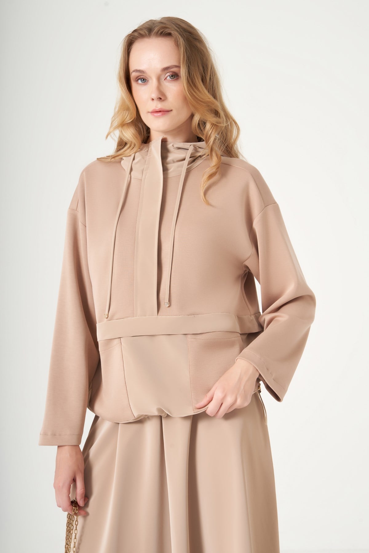 FTZ Women Kadın Nova Peç Etekli Takım  Camel 31532