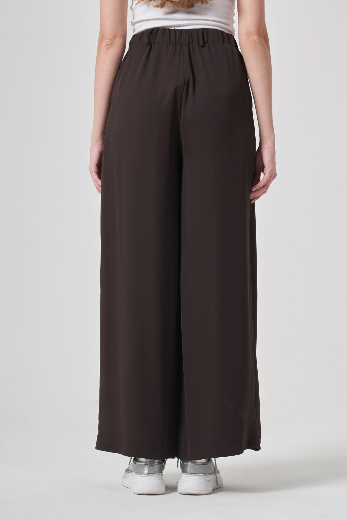 FTZ Women Kadın Palazo Pantolon  Acı Kahve 31361