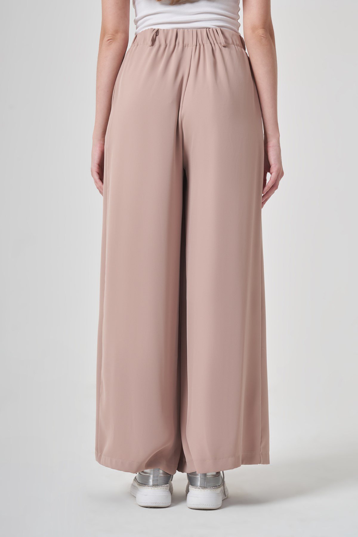 FTZ Women Kadın Palazo Pantolon  Beige 31361