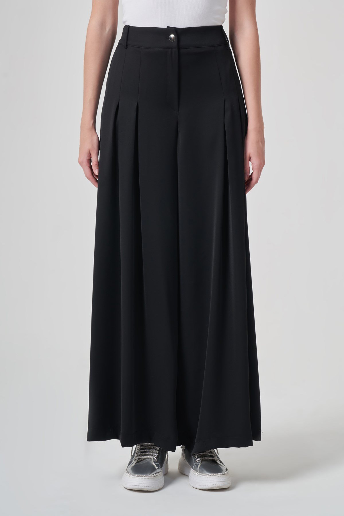 FTZ Women Kadın Palazo Pantolon  Siyah 31361