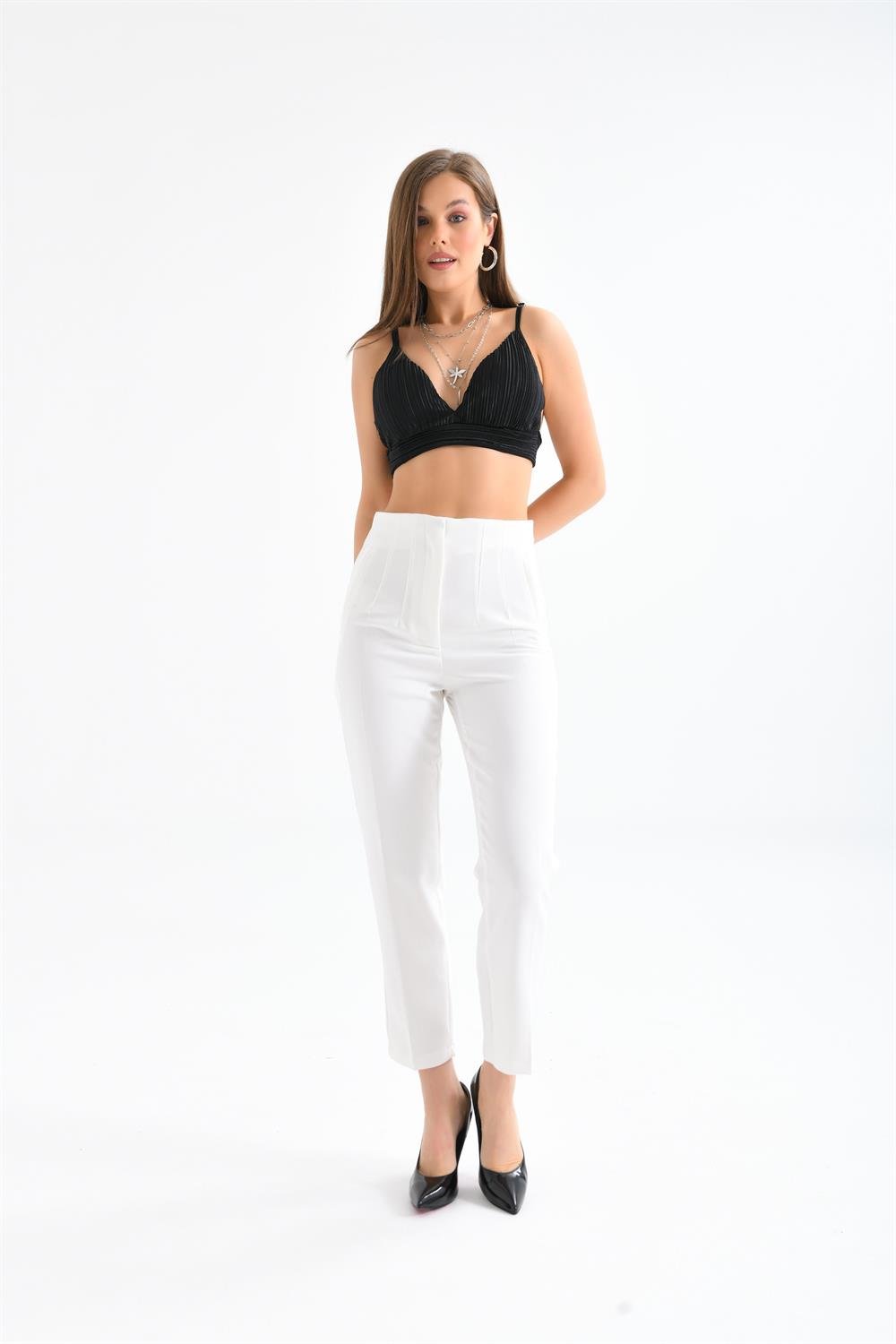 FTZ Women Kadın Pantolon EKRU