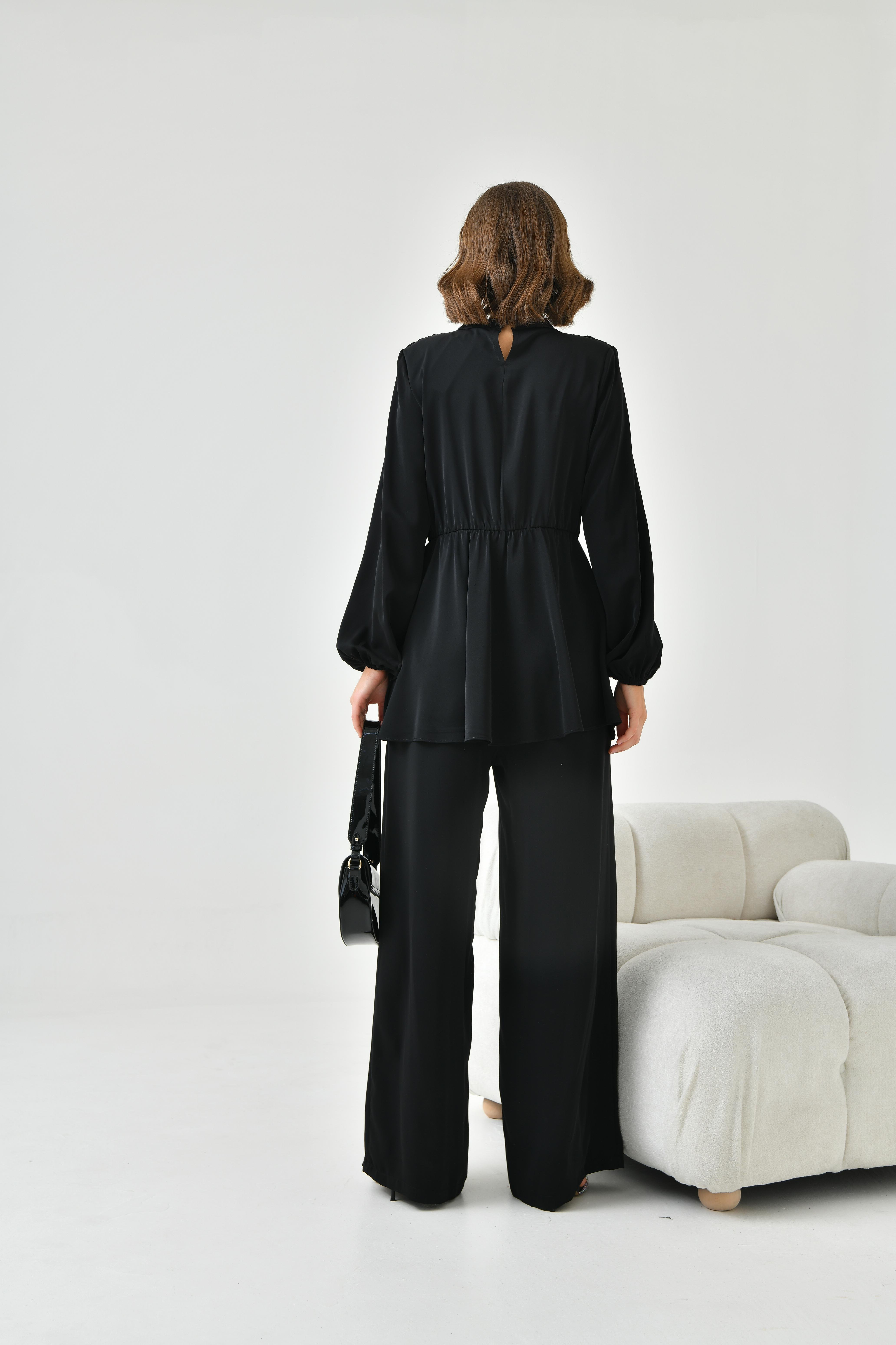 Ftz Women Kadın Pantolonlu Takım Siyah 30767