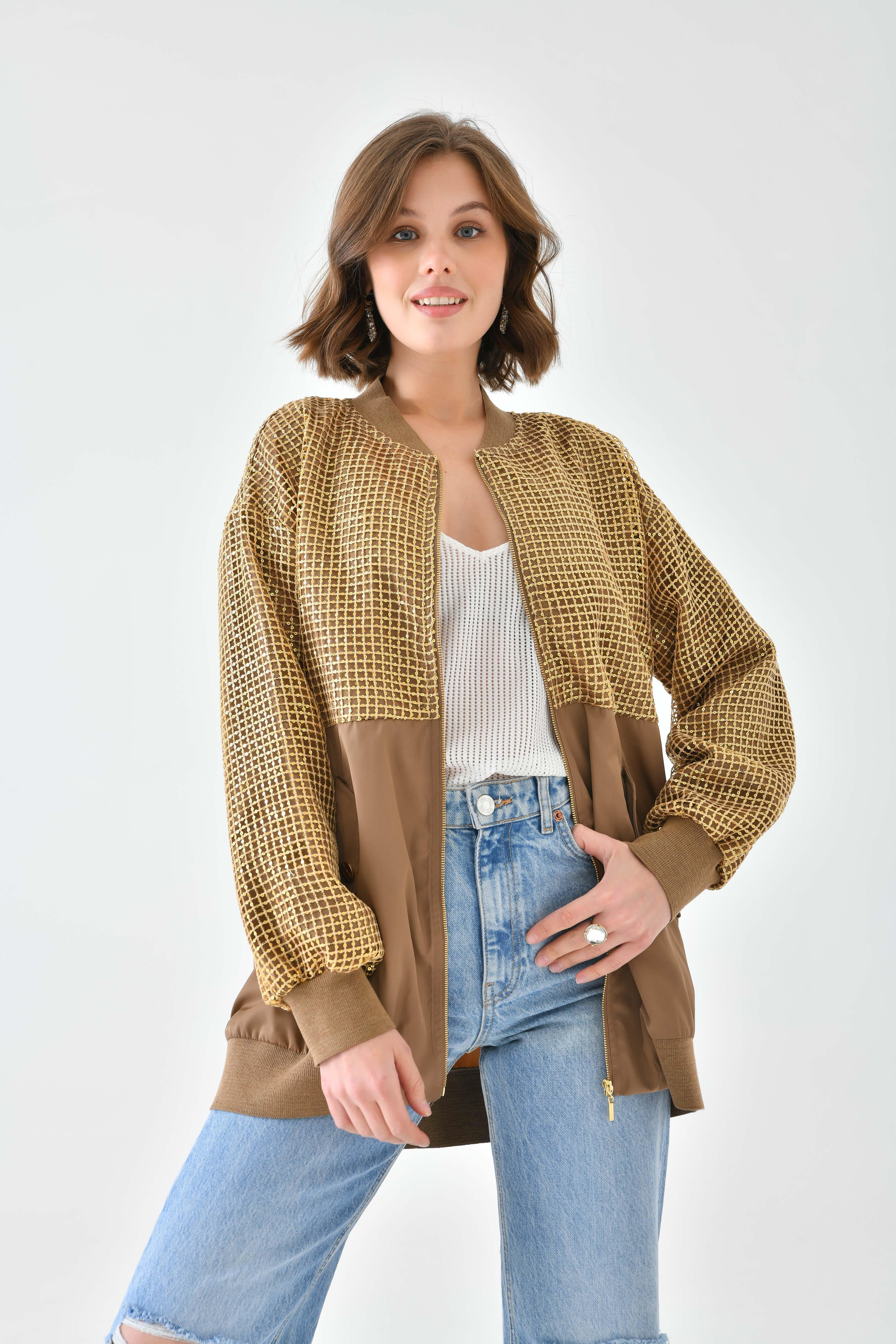 Ftz Women Kadın Ribanalı Paraşüt Kap Kahve 30708