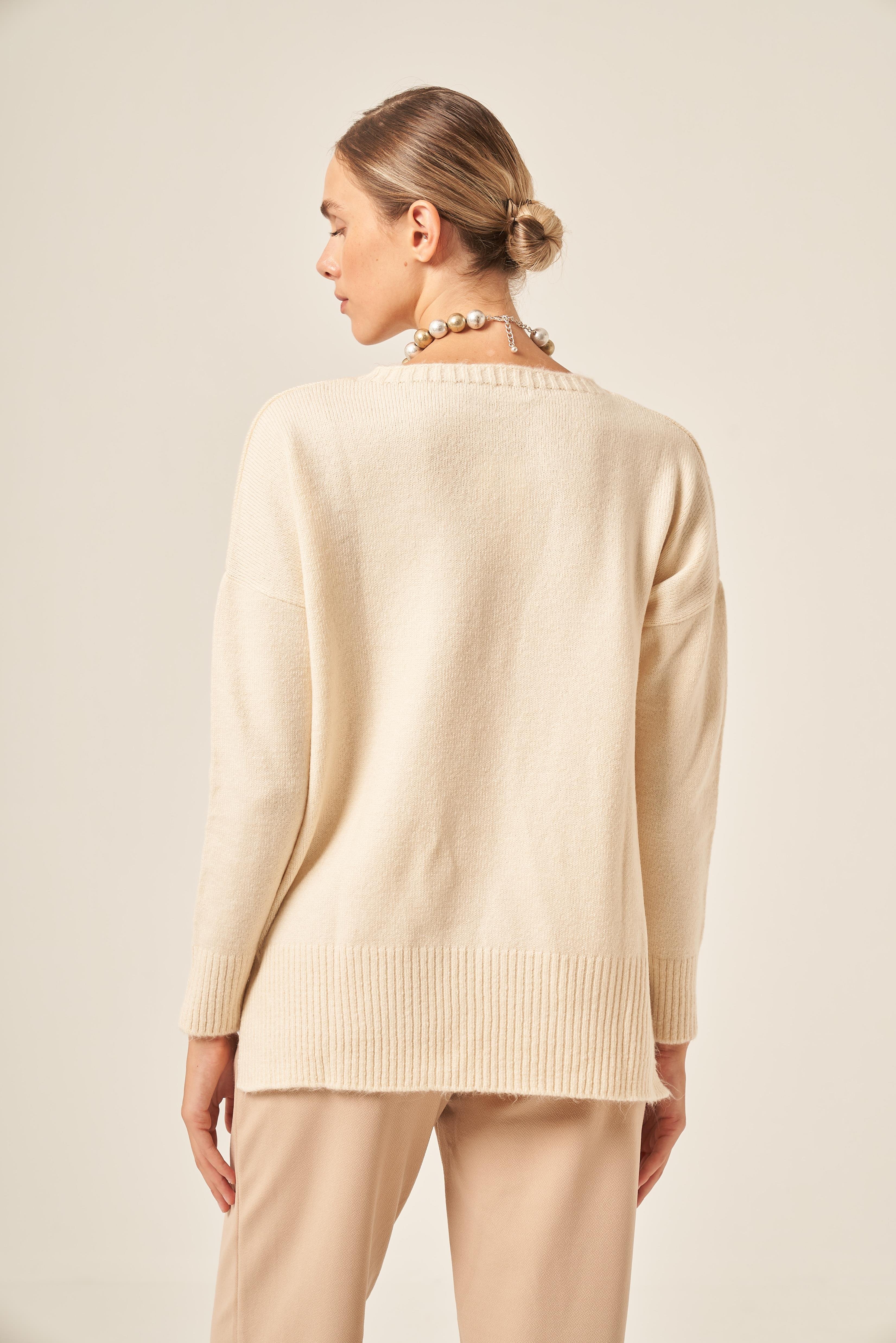 FTZ Women Kadın Şardon Kazak  Taş 25215