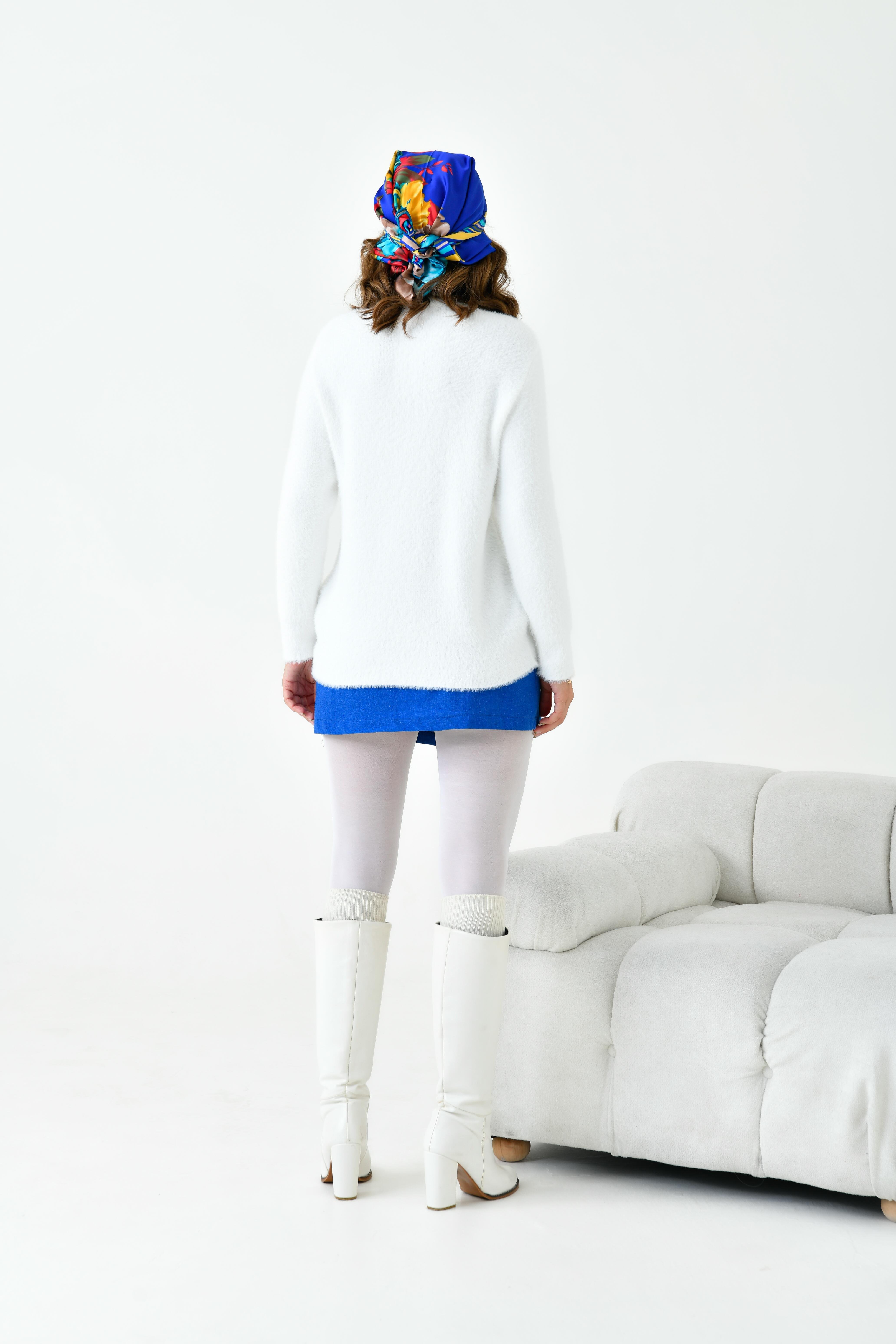 FTZ Women Kadın Sıfır Yaka  Ekru 20944