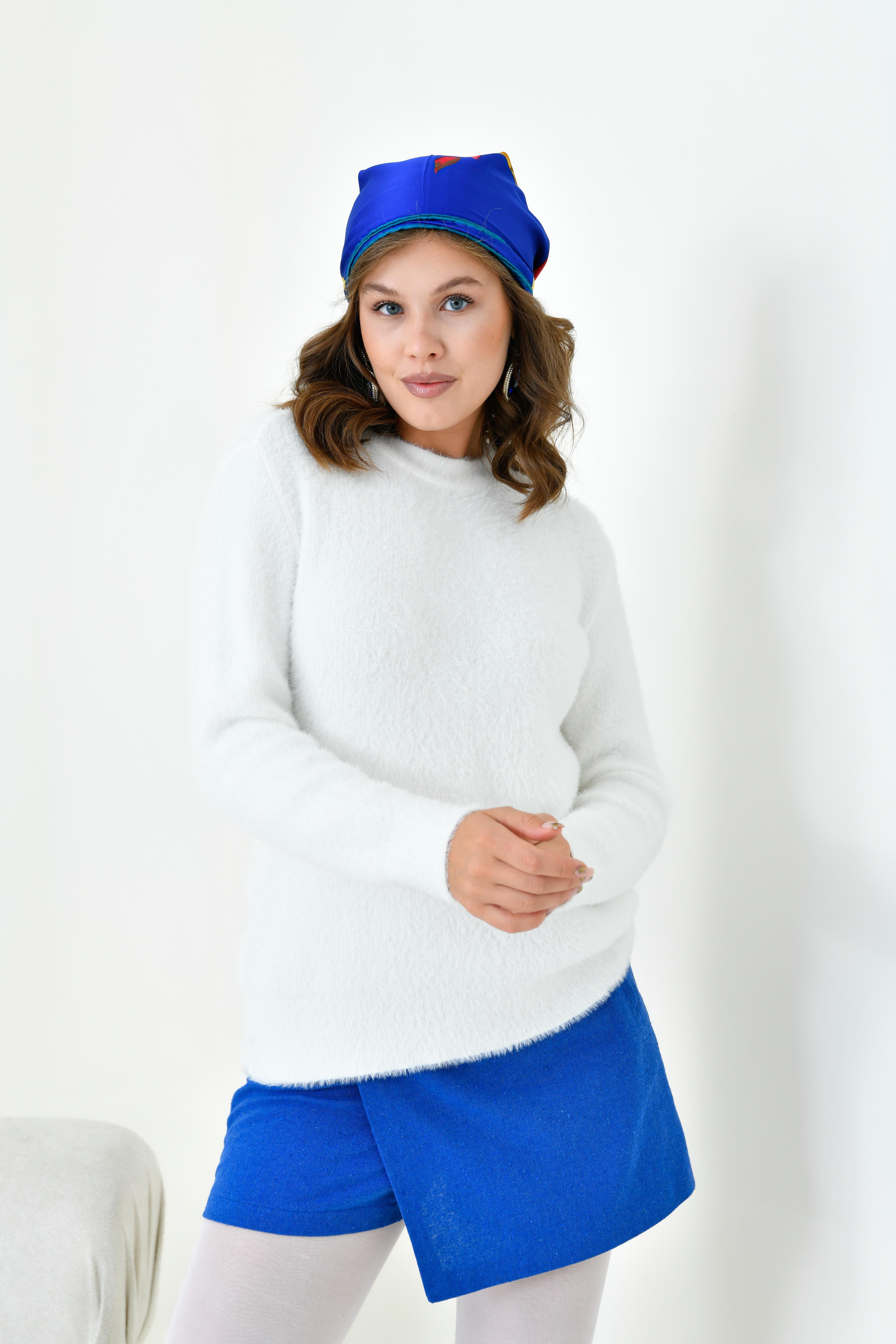 FTZ Women Kadın Sıfır Yaka  Ekru 20944