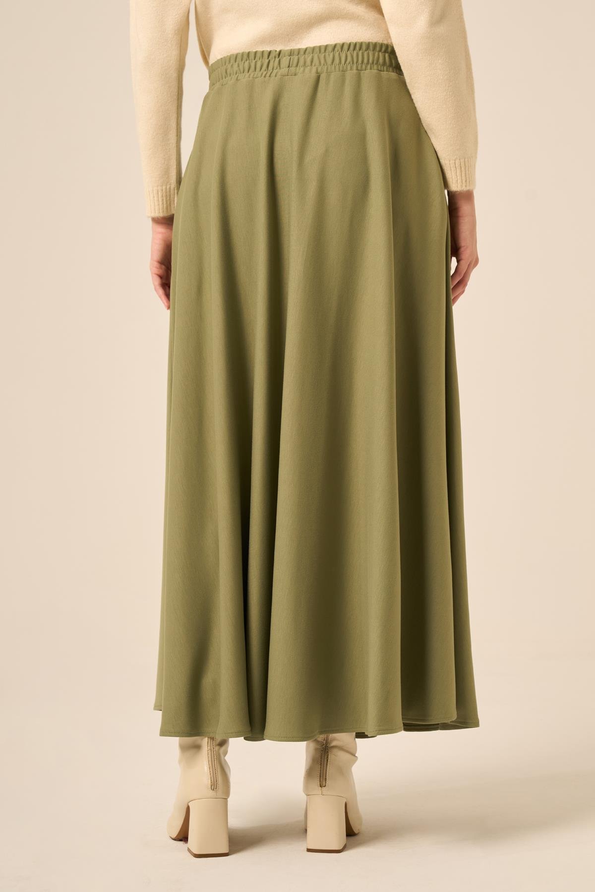 FTZ Women Kadın Tek Etek  Haki 31283