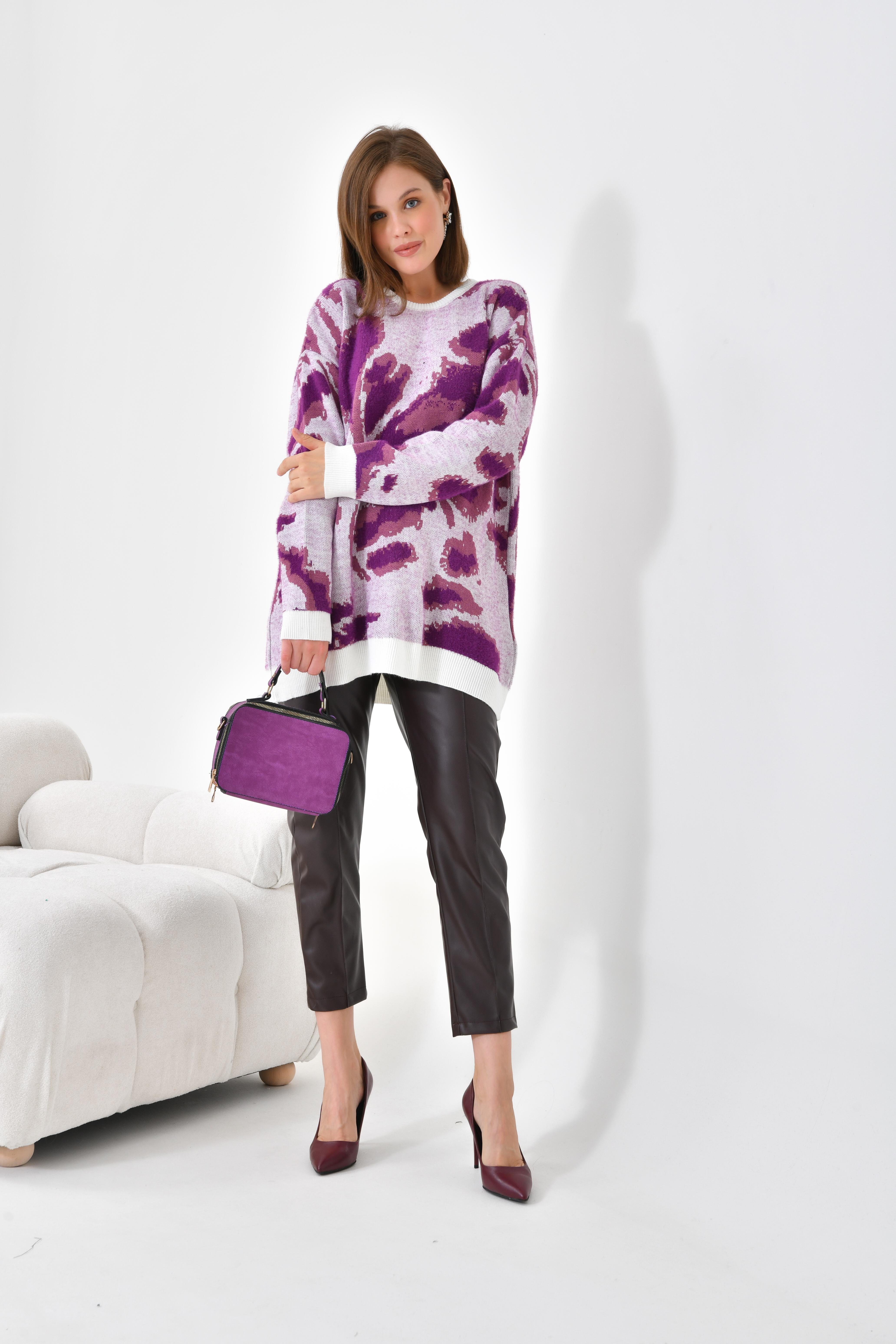 FTZ Women Kadın Triko Tunik  Ekru 20573