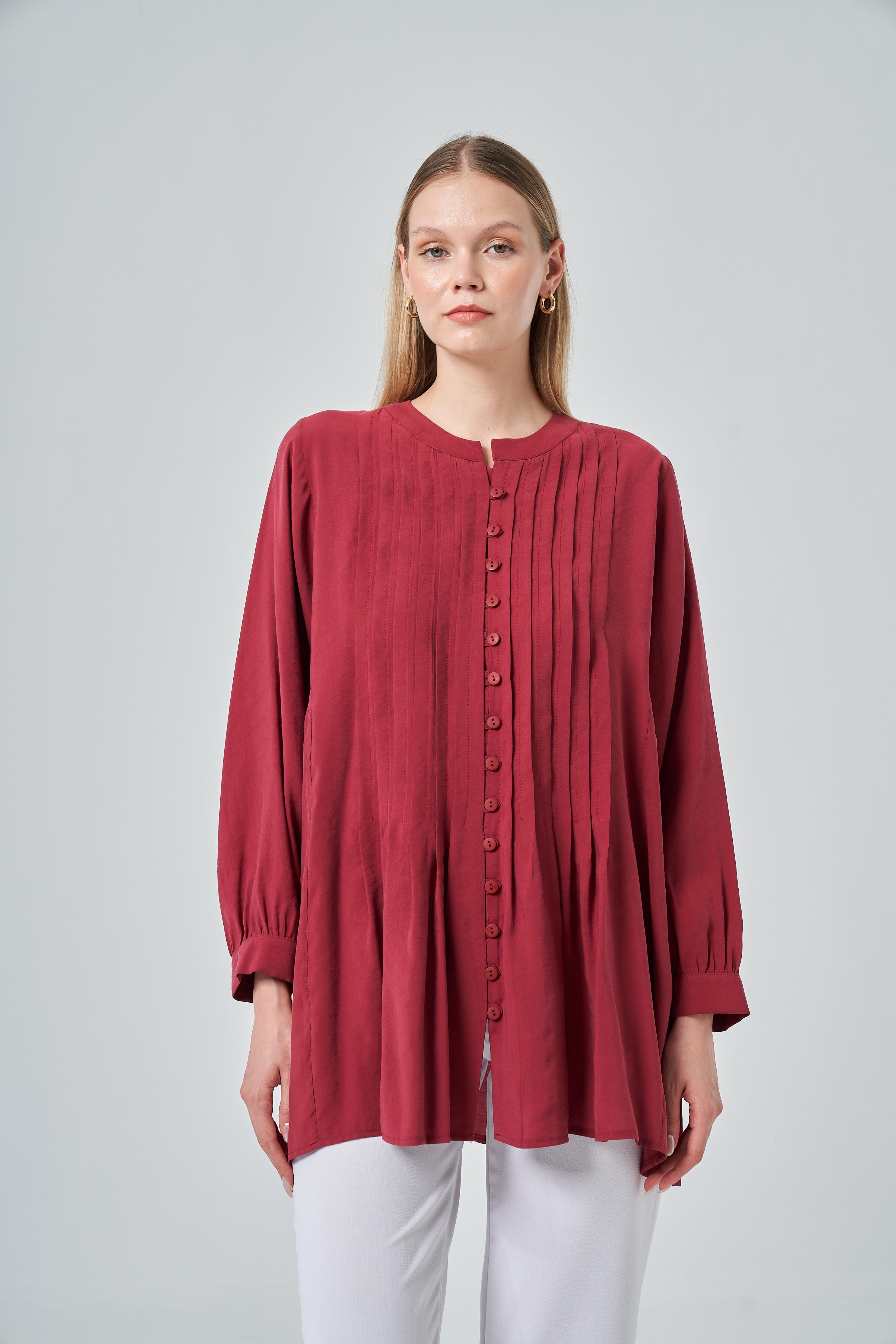 FTZ Women Kadın Tunik  Bordo 31180