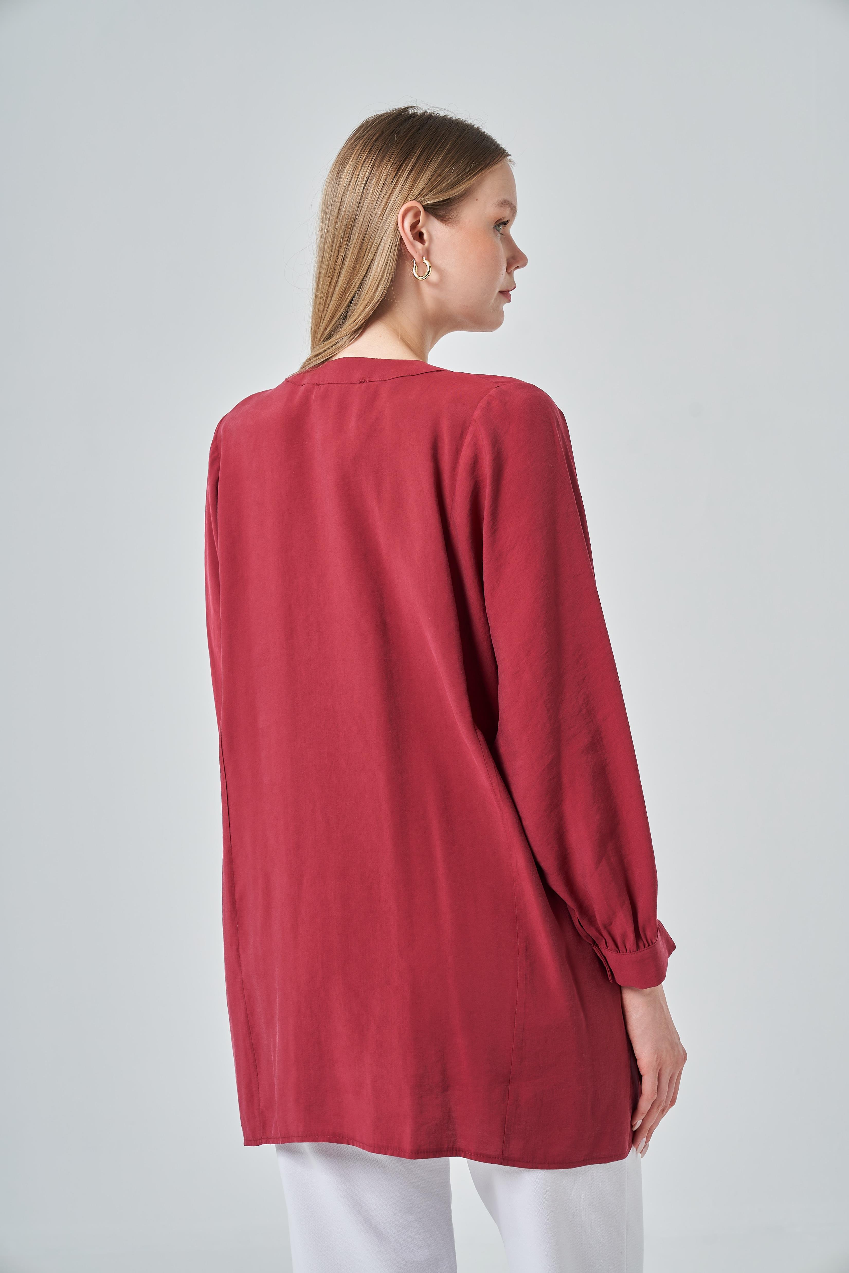 FTZ Women Kadın Tunik  Bordo 31180