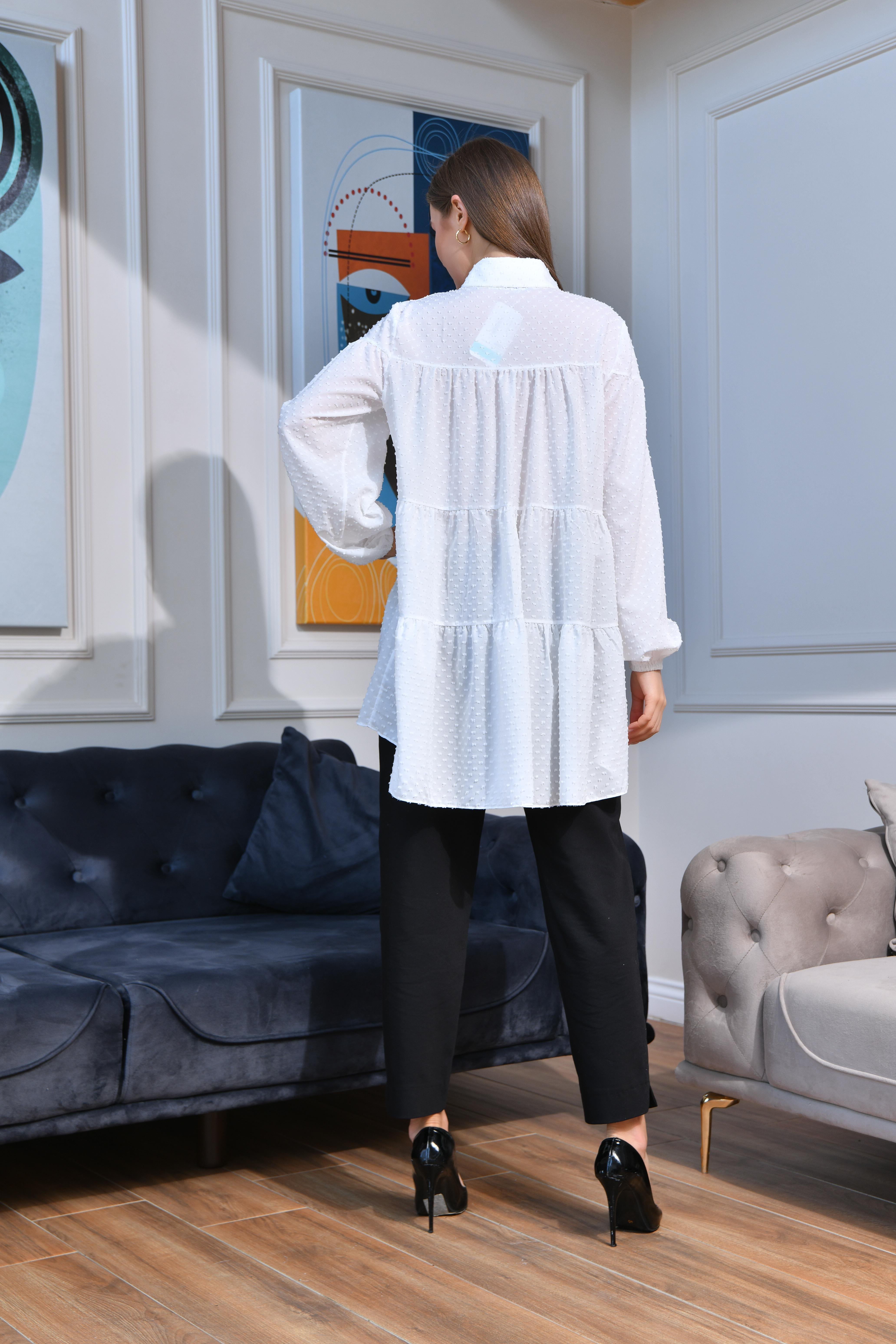 FTZ Women Kadın Tunik  Ekru 30522