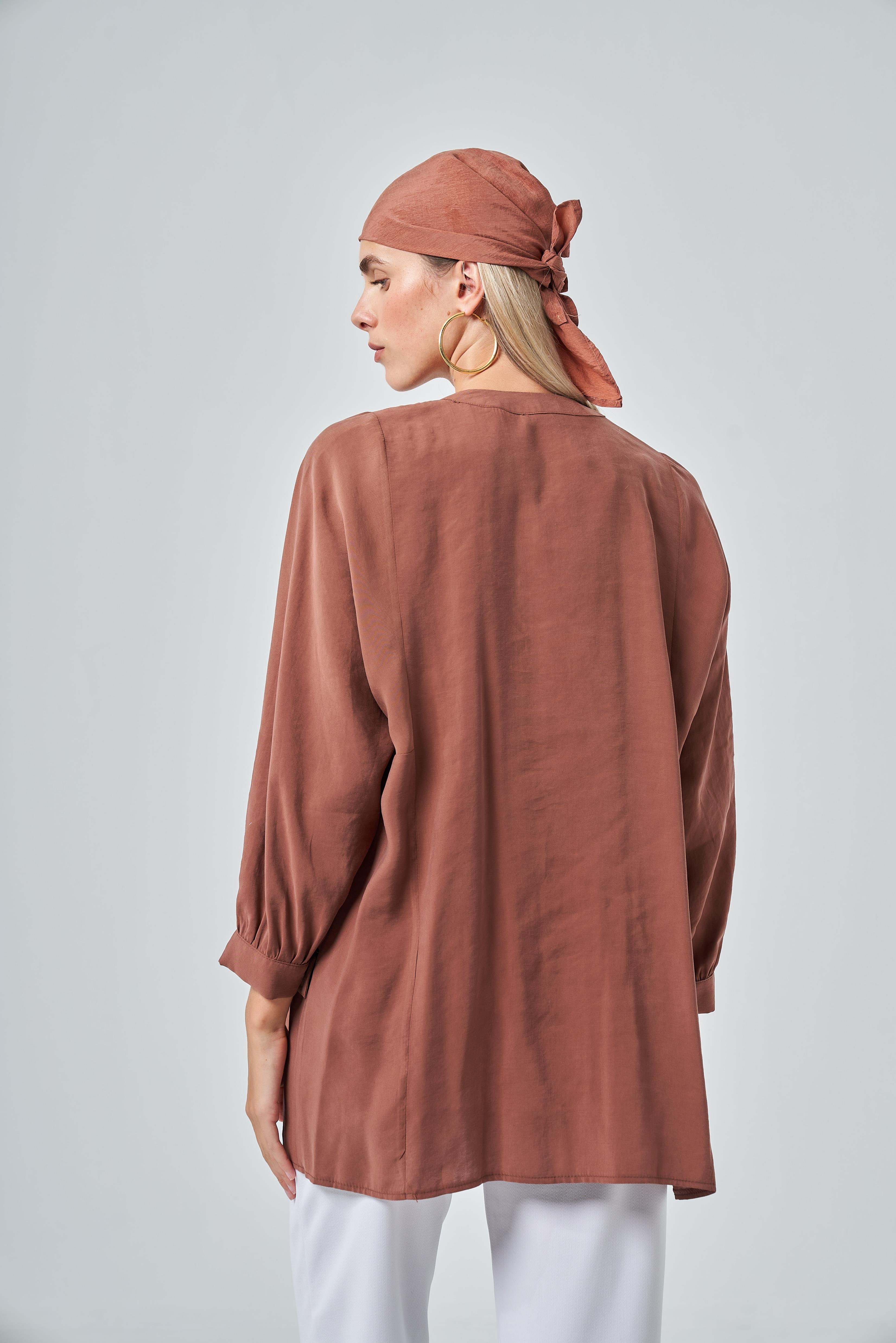 FTZ Women Kadın Tunik  Kakao 31180