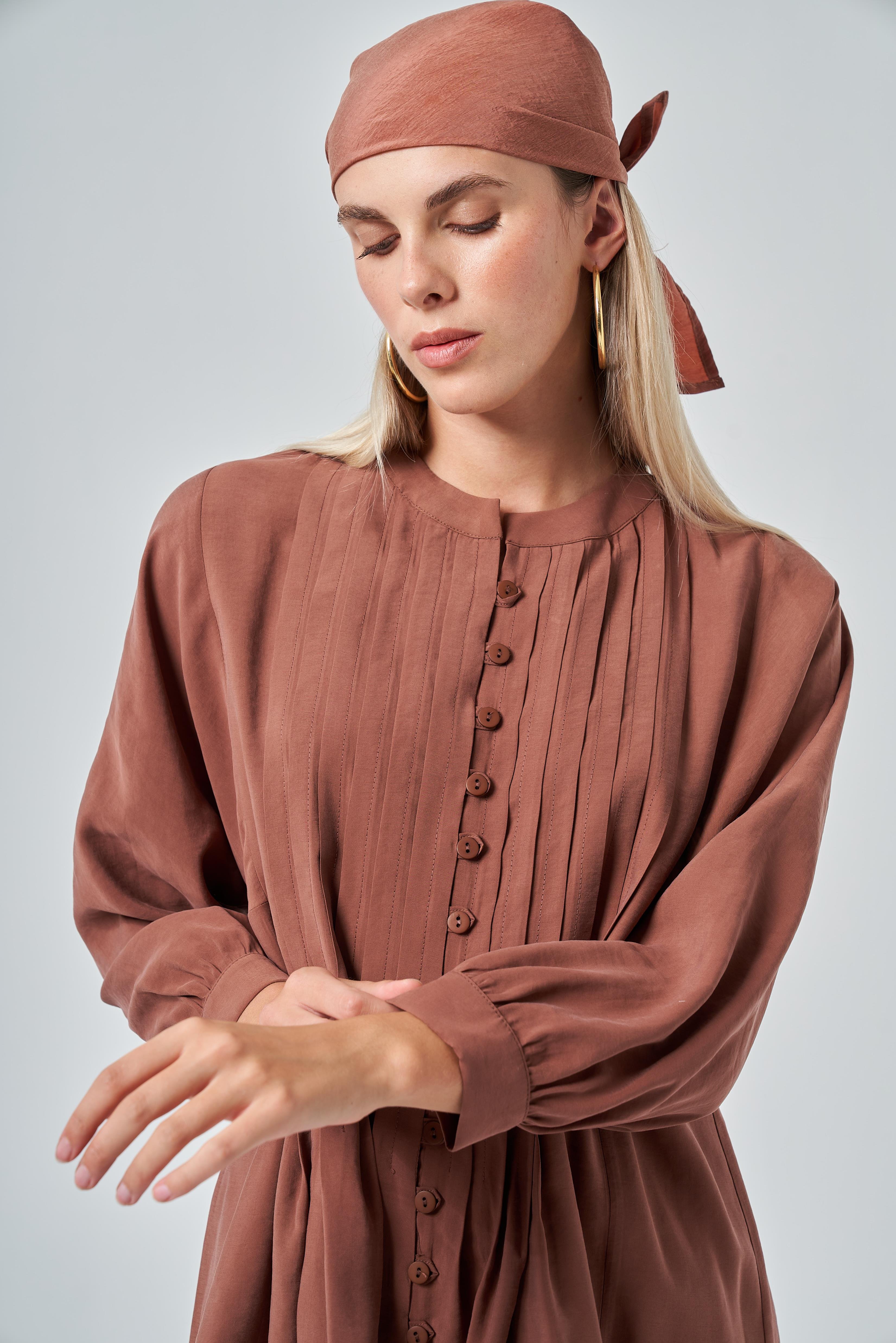 FTZ Women Kadın Tunik  Kakao 31180