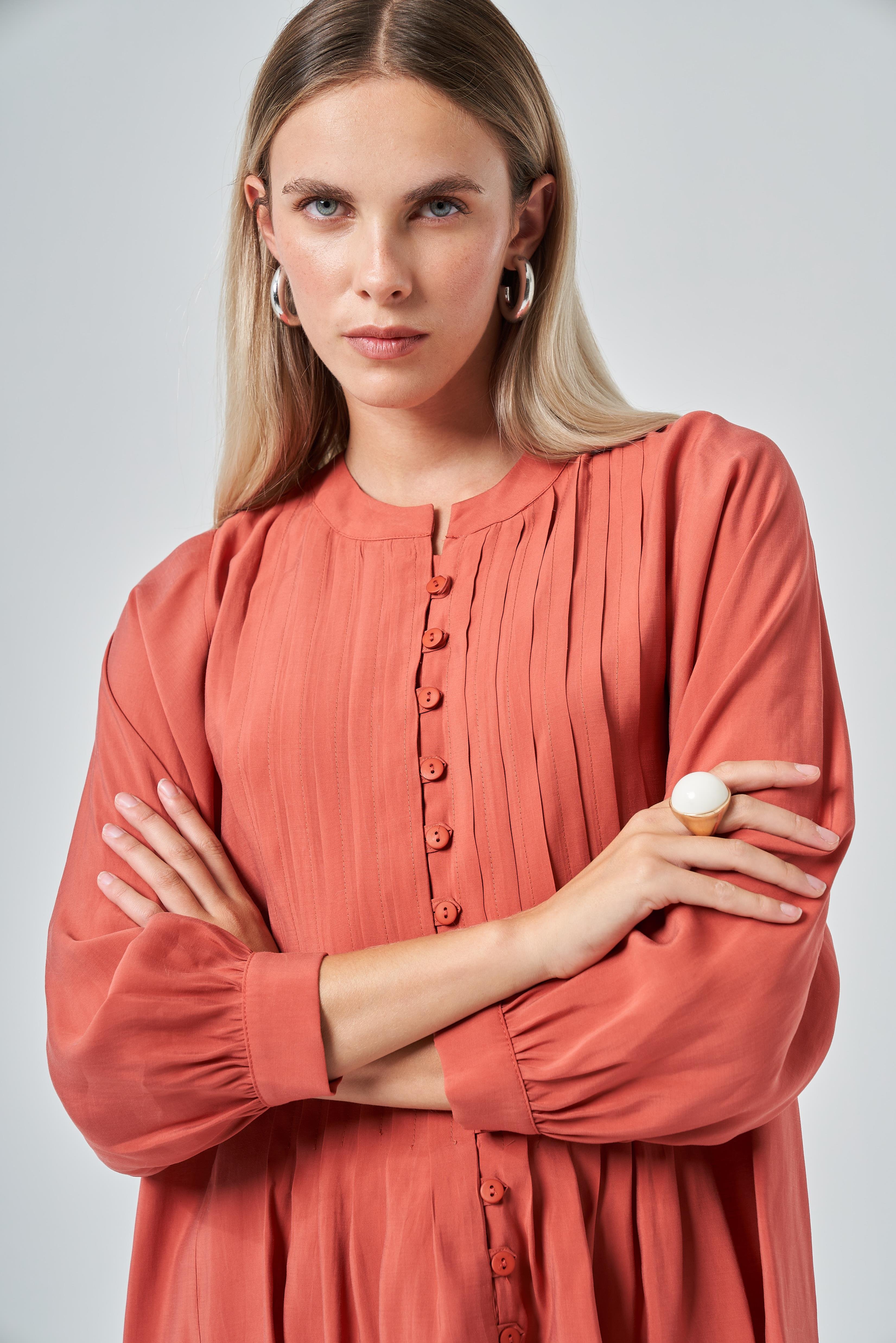 FTZ Women Kadın Tunik  Kiremit 31180