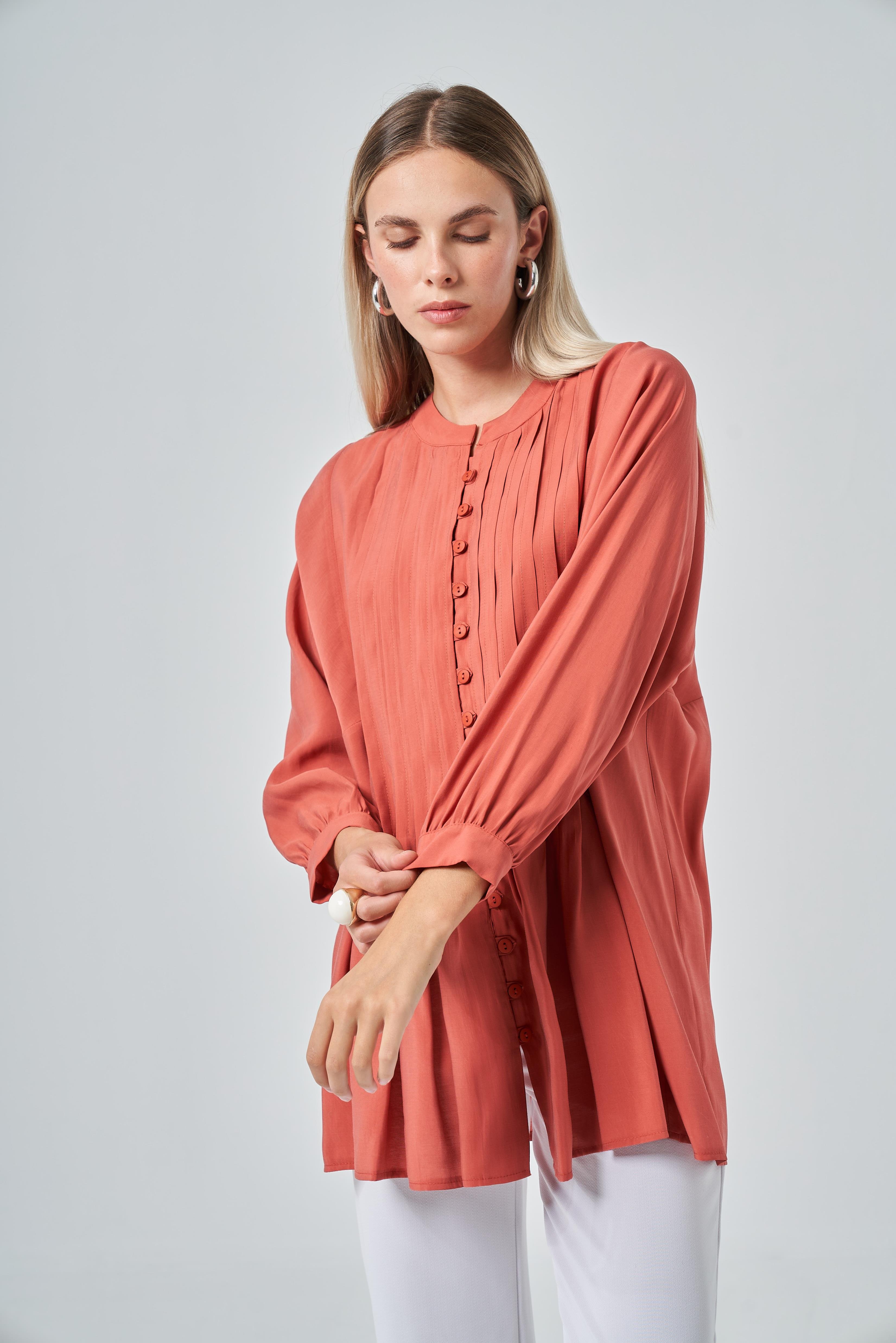 FTZ Women Kadın Tunik  Kiremit 31180