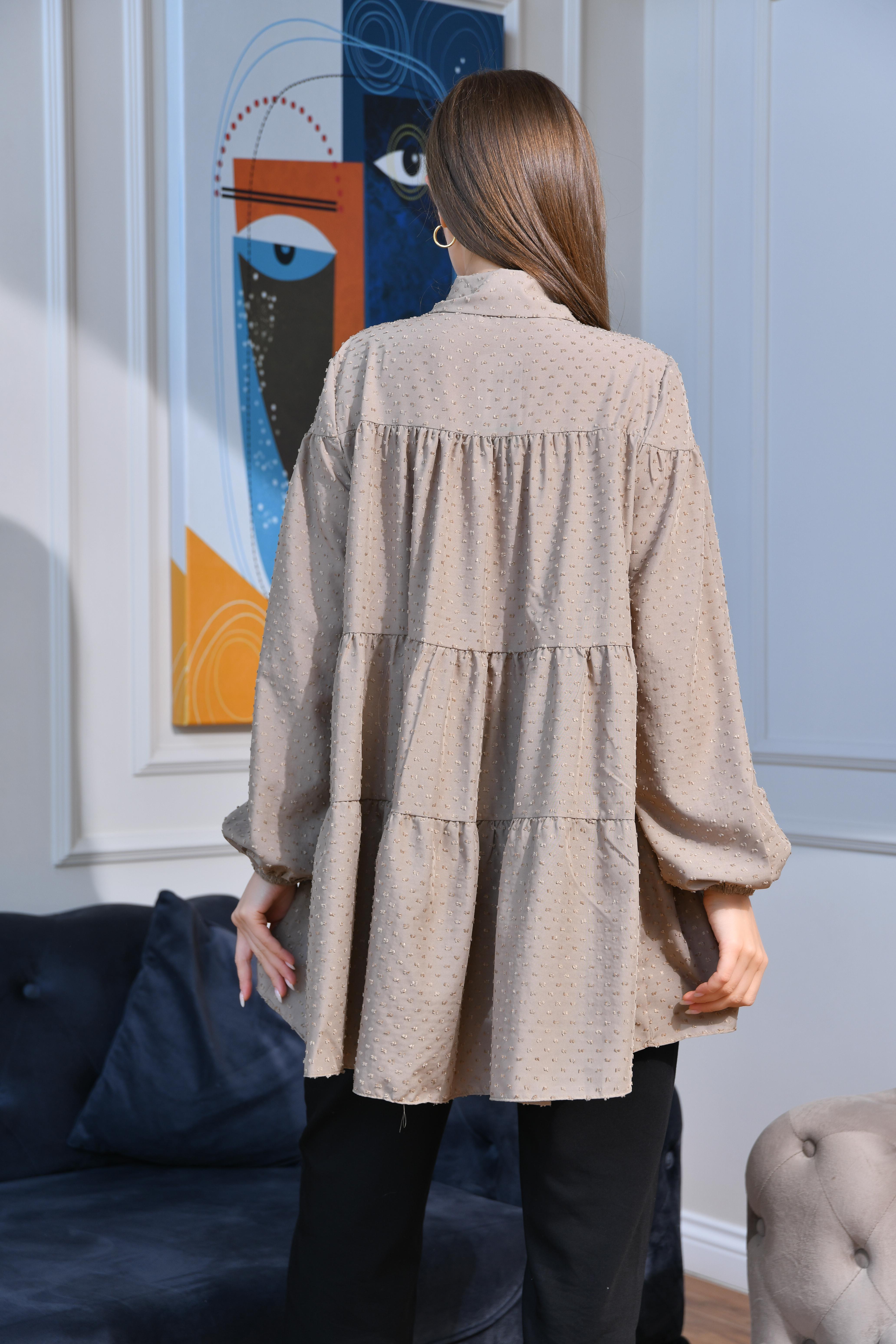 FTZ Women Kadın Tunik  Vizon 30522