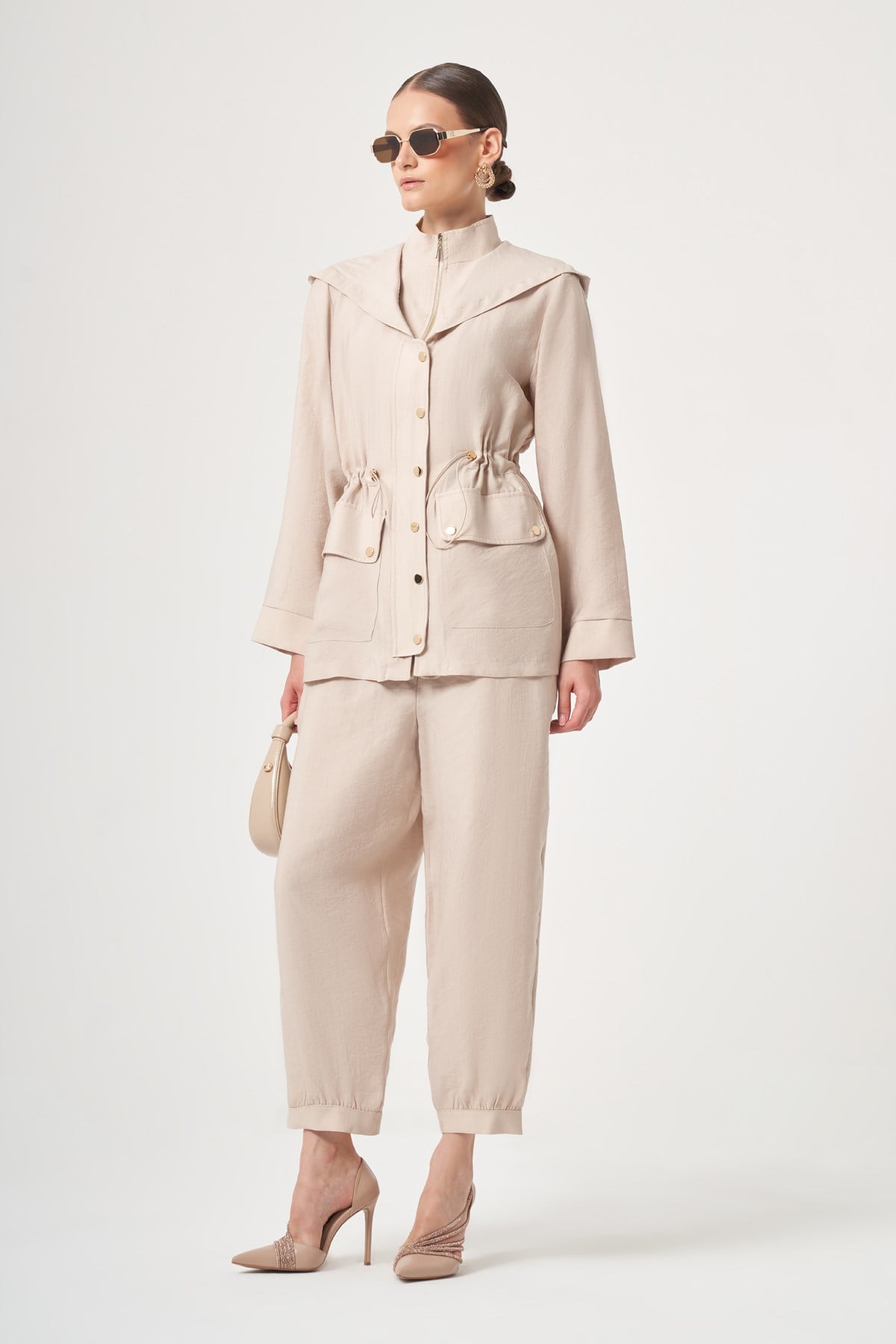 FTZ Women Kadın Valencia Takım  Beige 31311