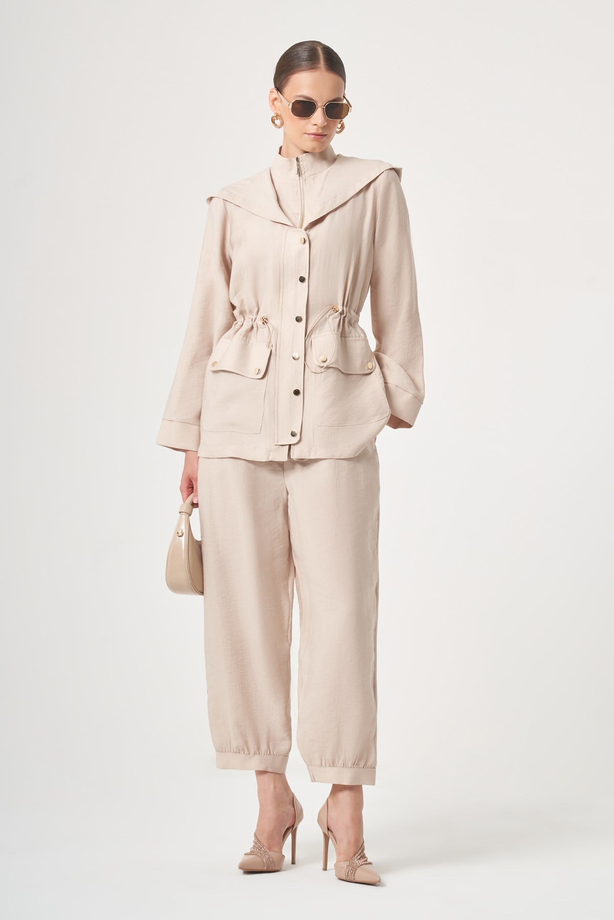 FTZ Women Kadın Valencia Takım  Beige 31311